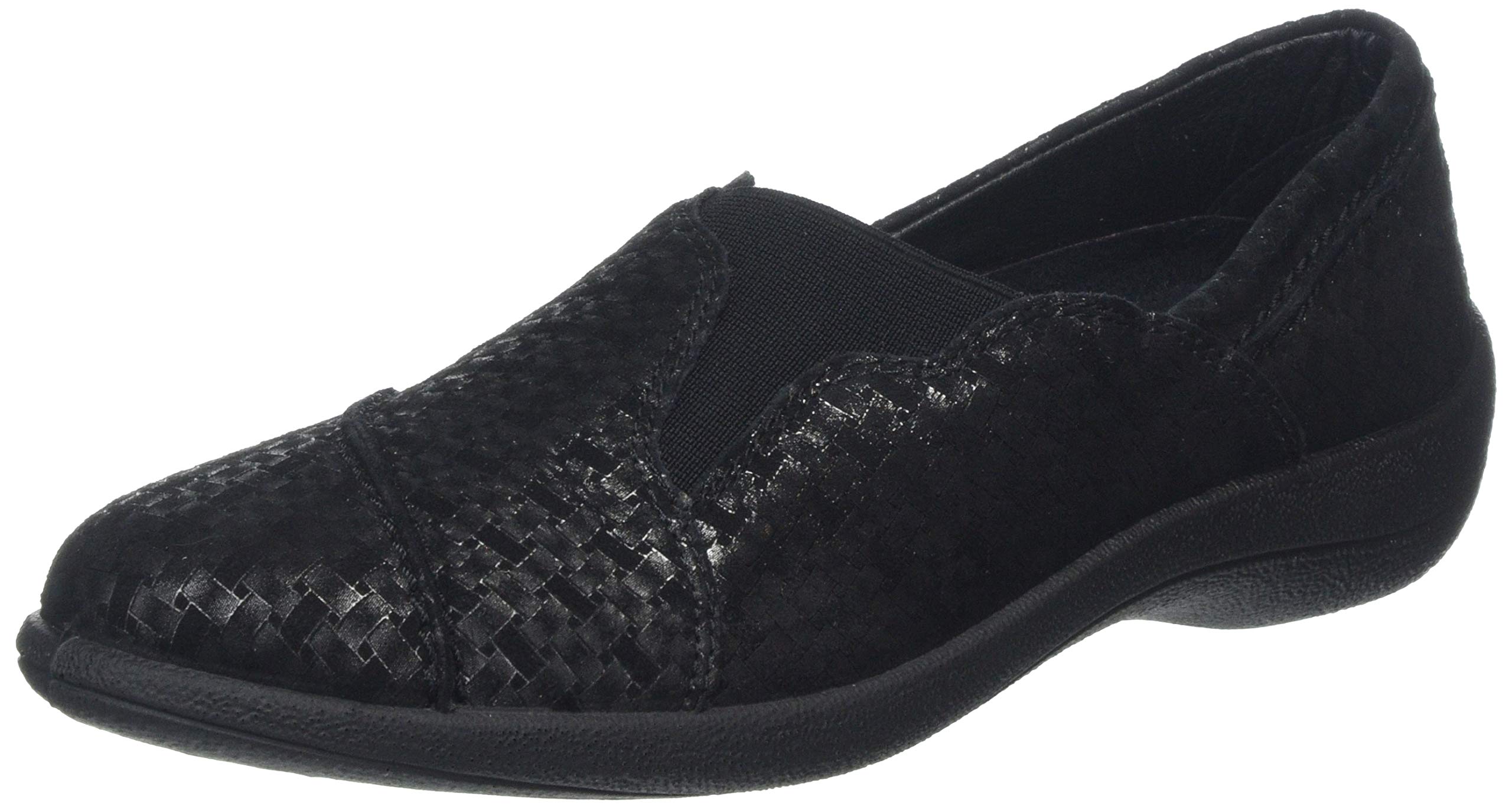 Padders Ruth, Women’s Loafers, Black (Black/Combi 38), 6.5 UK (40 EU)