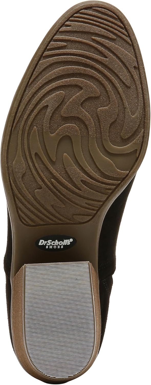 Dr. Scholl's Shoes Women's Laurel Ankle Booties Boot, Black Microfiber, 7.5 - Image 4