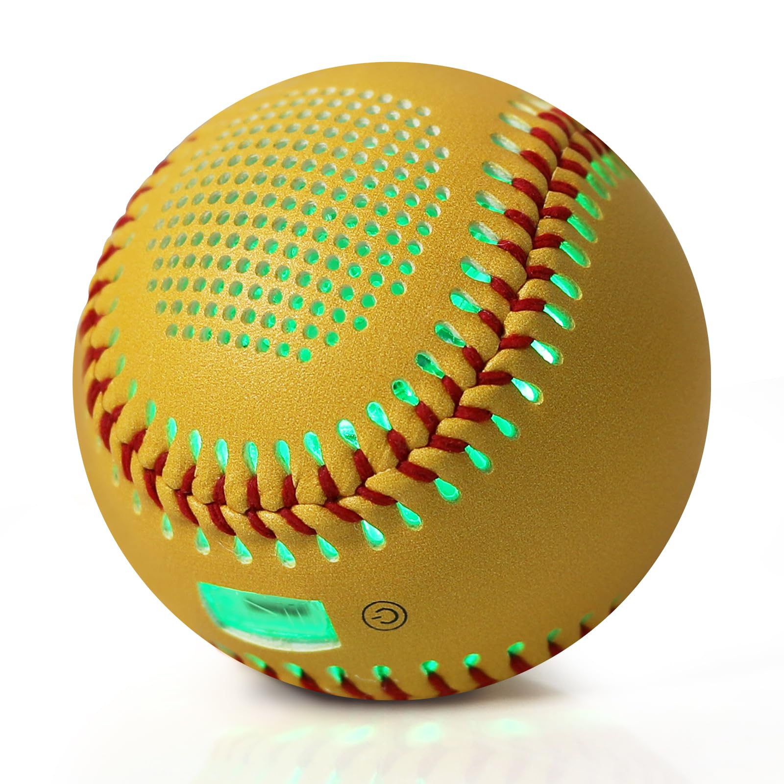 SOVEPHO Bluetooth Speaker Baseball - Glow in The Dark LED Ball with Built-in Speaker, Rechargeable Portable Audio Gift for Baseball Fans (Do Not Use