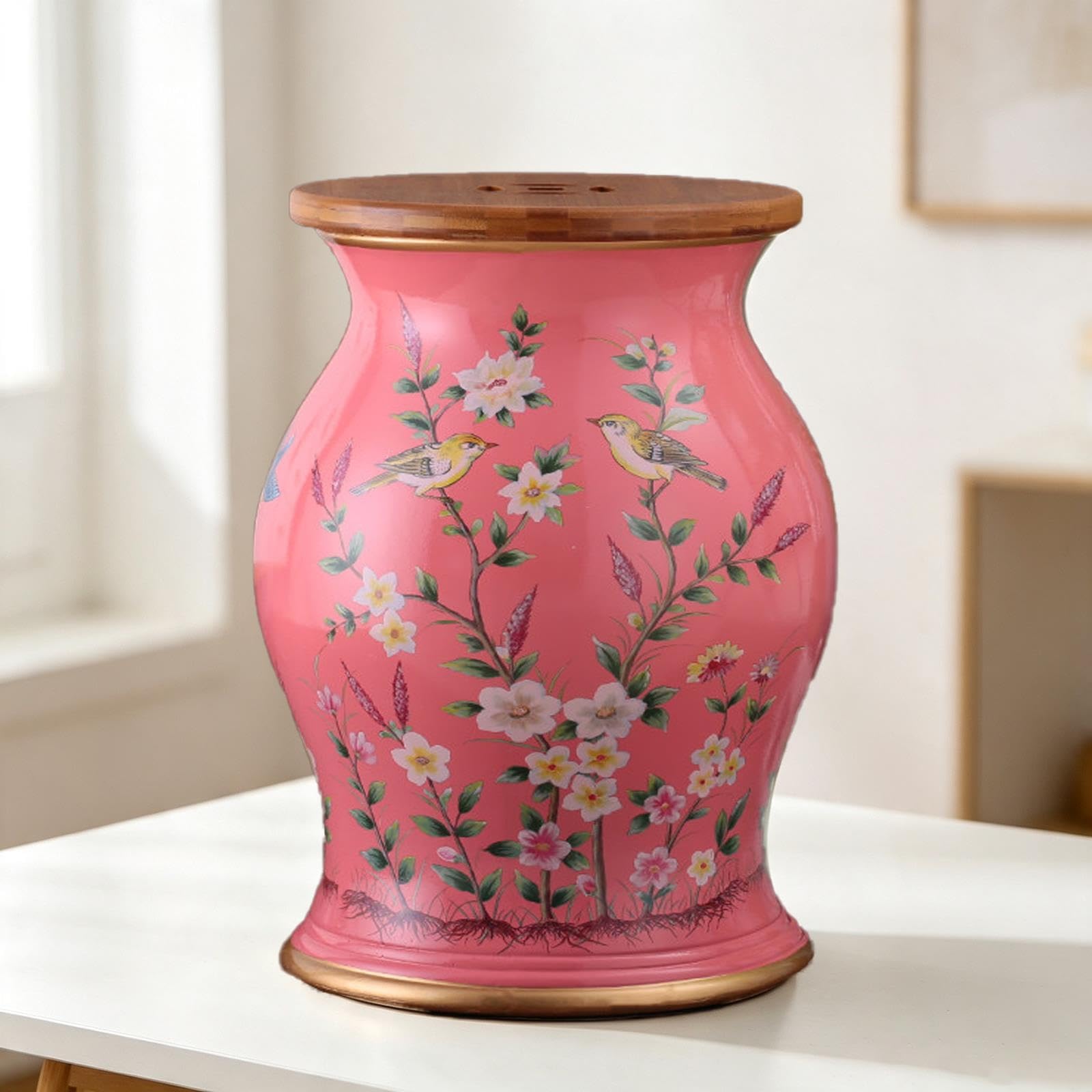 Tabouret De Jardin Décoratif En Céramique, Tabouret-tambour Chinois, Siège