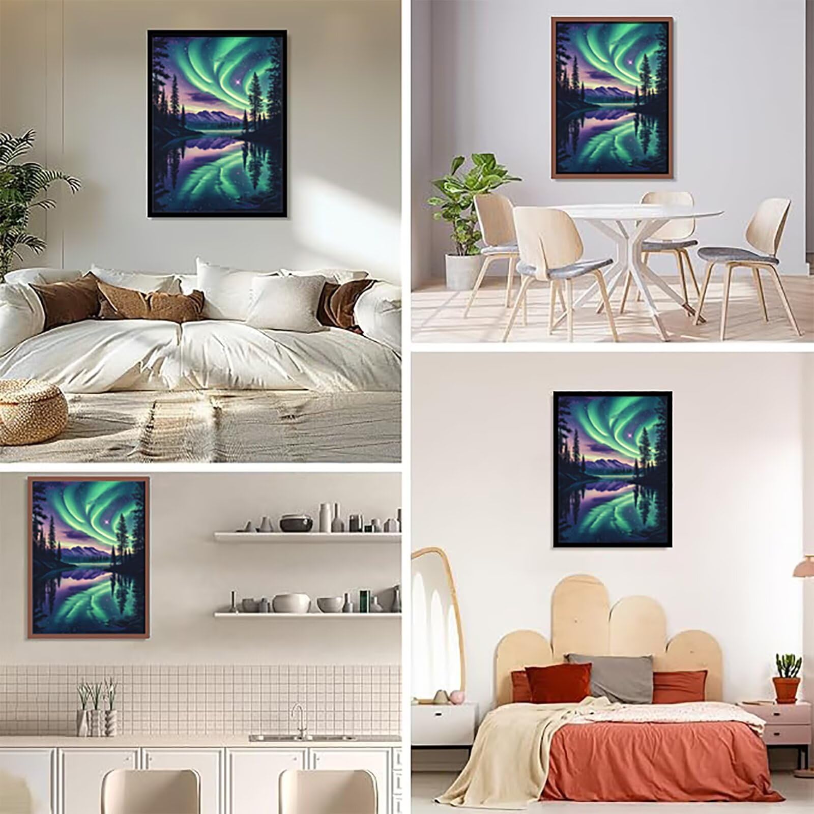 Obraz diamentowy 80 x 100 cm las diamentowe malowanie dorośli gwiaździste niebo 5d diy okrągły pełny diament sztuka kryształ górski malarstwo dekoracyjne śmieszne Relaks dla początkujących T0T339