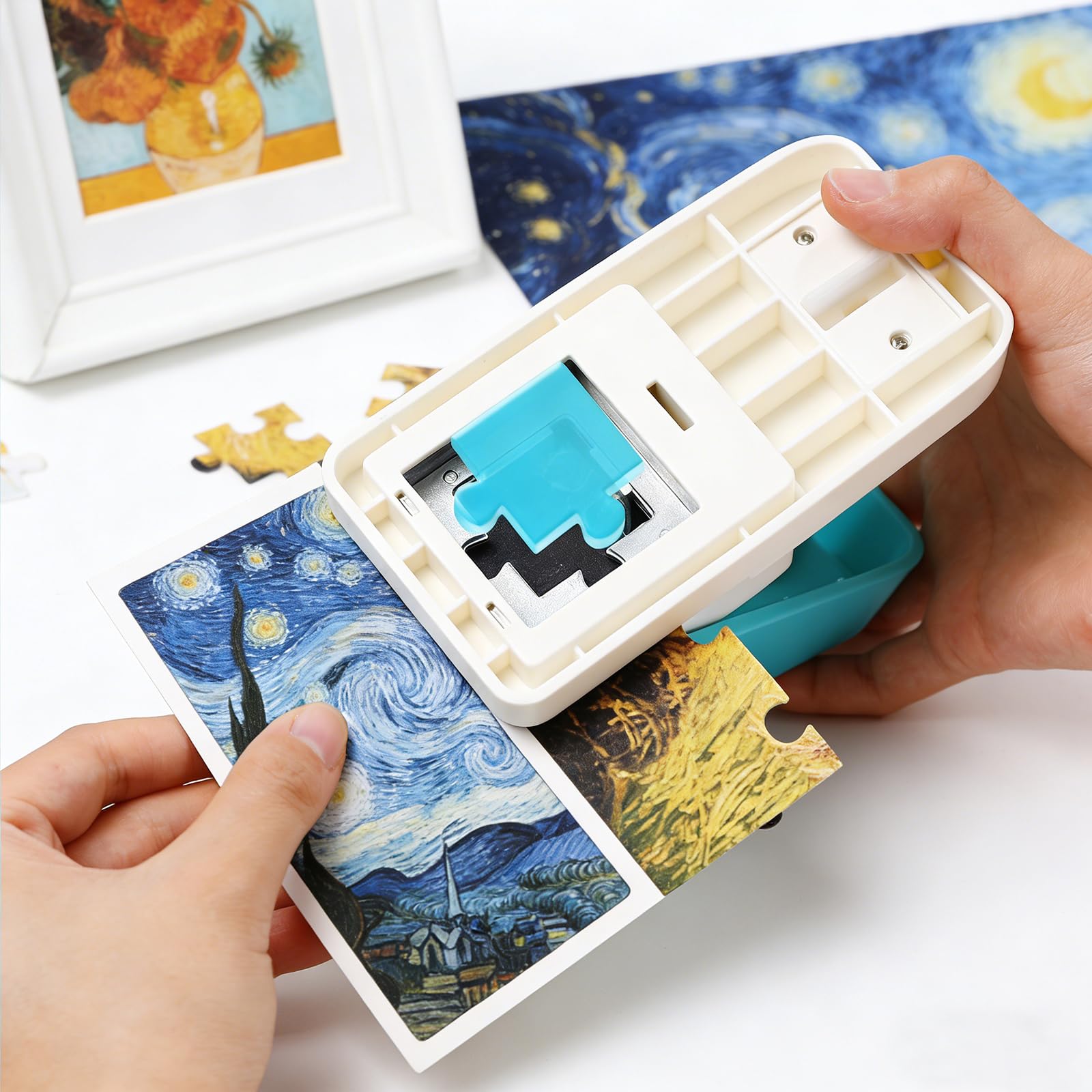 Amazon.com: KW-triO Puzzle Punch DIY Jigsaw Puzzle Piece Cutter
