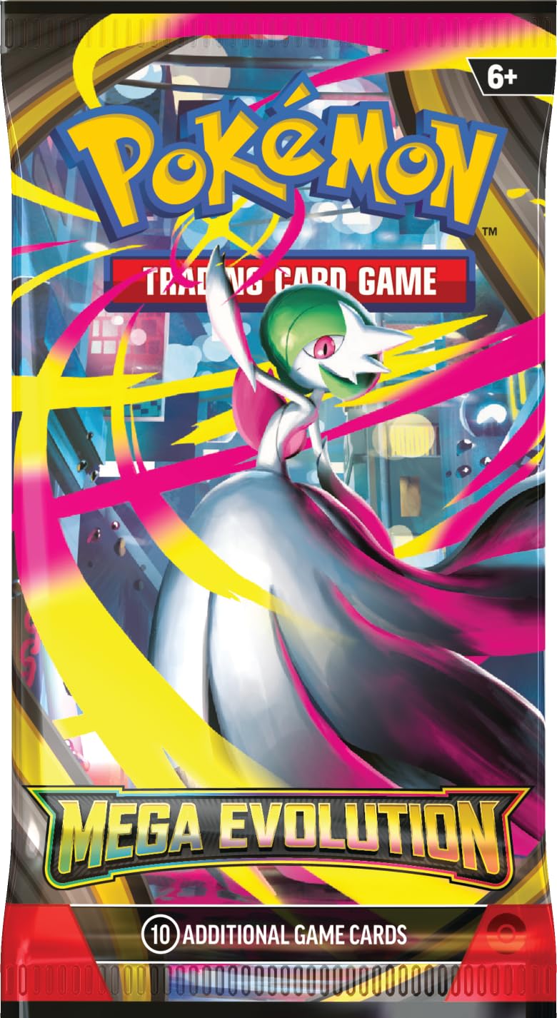 Amazon.com: Pokémon TCG: Mega Evolution Booster Pack : Toys & Games