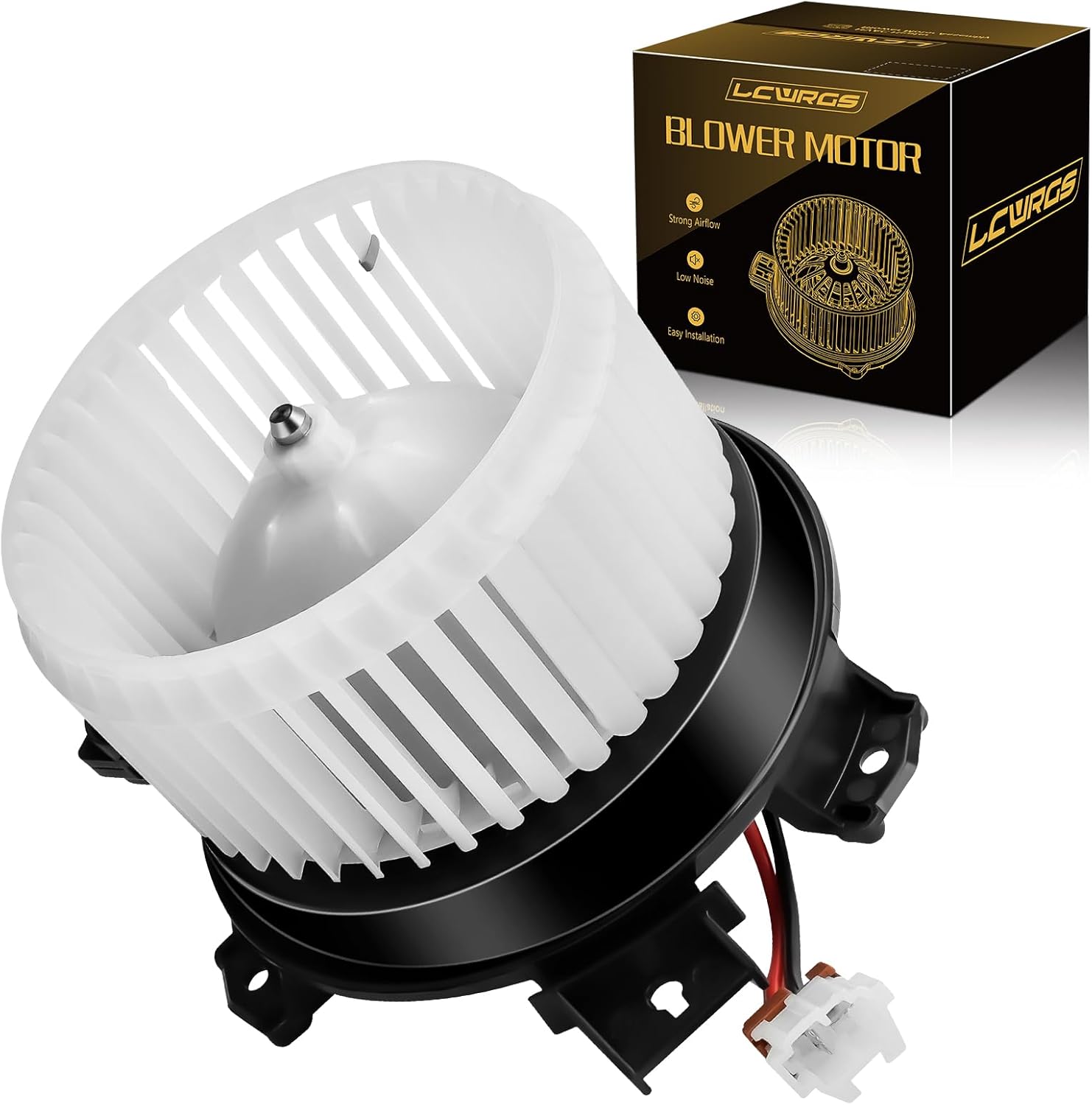 Front AC Heater Blower Motor with Fan Fits for 2015 2016 2017 2018 2019 Hyundai Sonata Replaces 700326 97113C2000