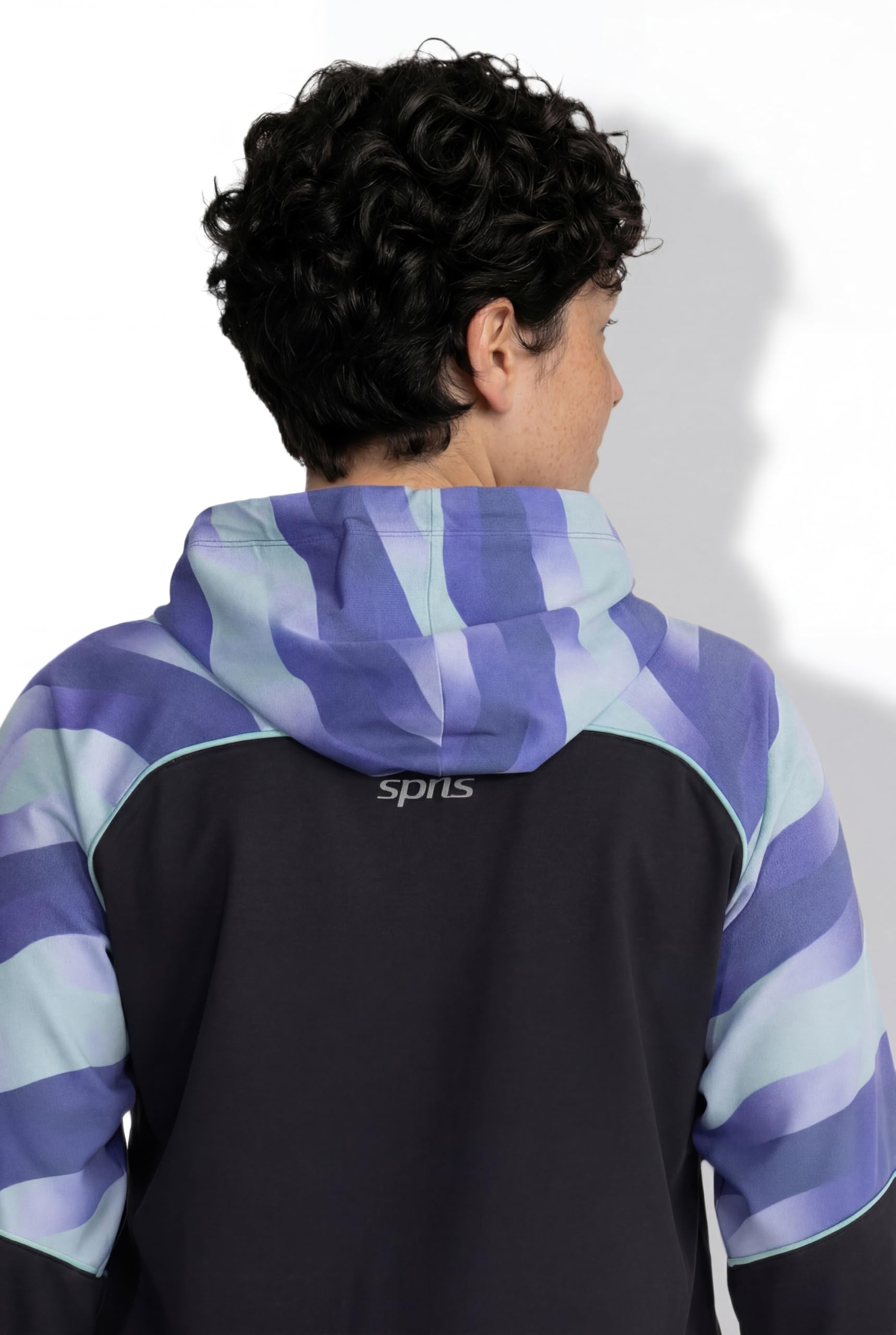 Ulla Popken Femme Grandes Tailles Veste Technique légère, Protection Anti-UV FPS 50+, Capuche et Passe-Pouces 848574
