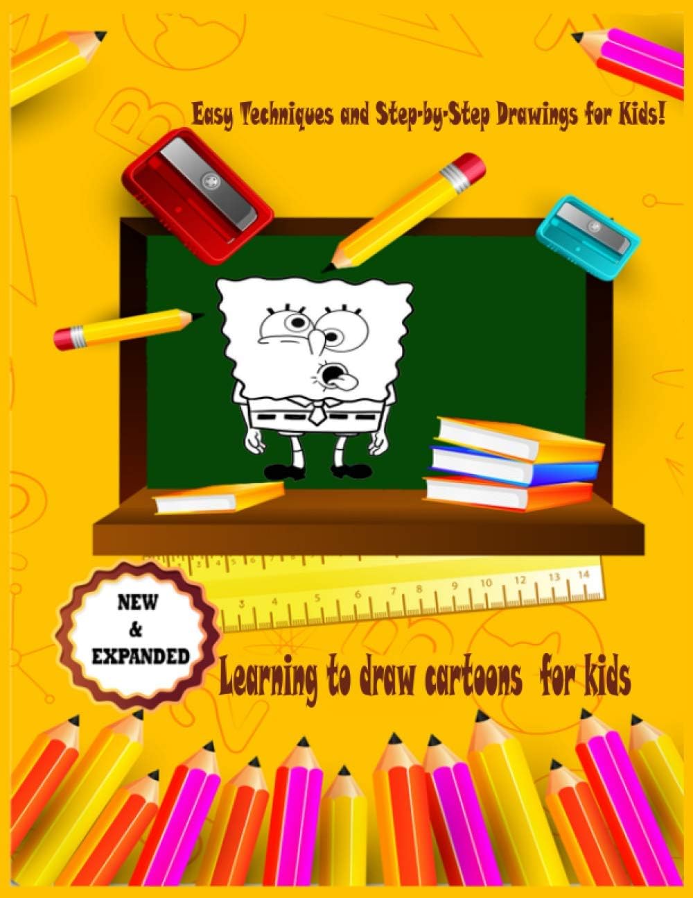 Learning to draw cartoons for kids: Easy Techniques and Step-by-Step Drawing and Activity Book for Kids to Learn to Draw cartoons for kids