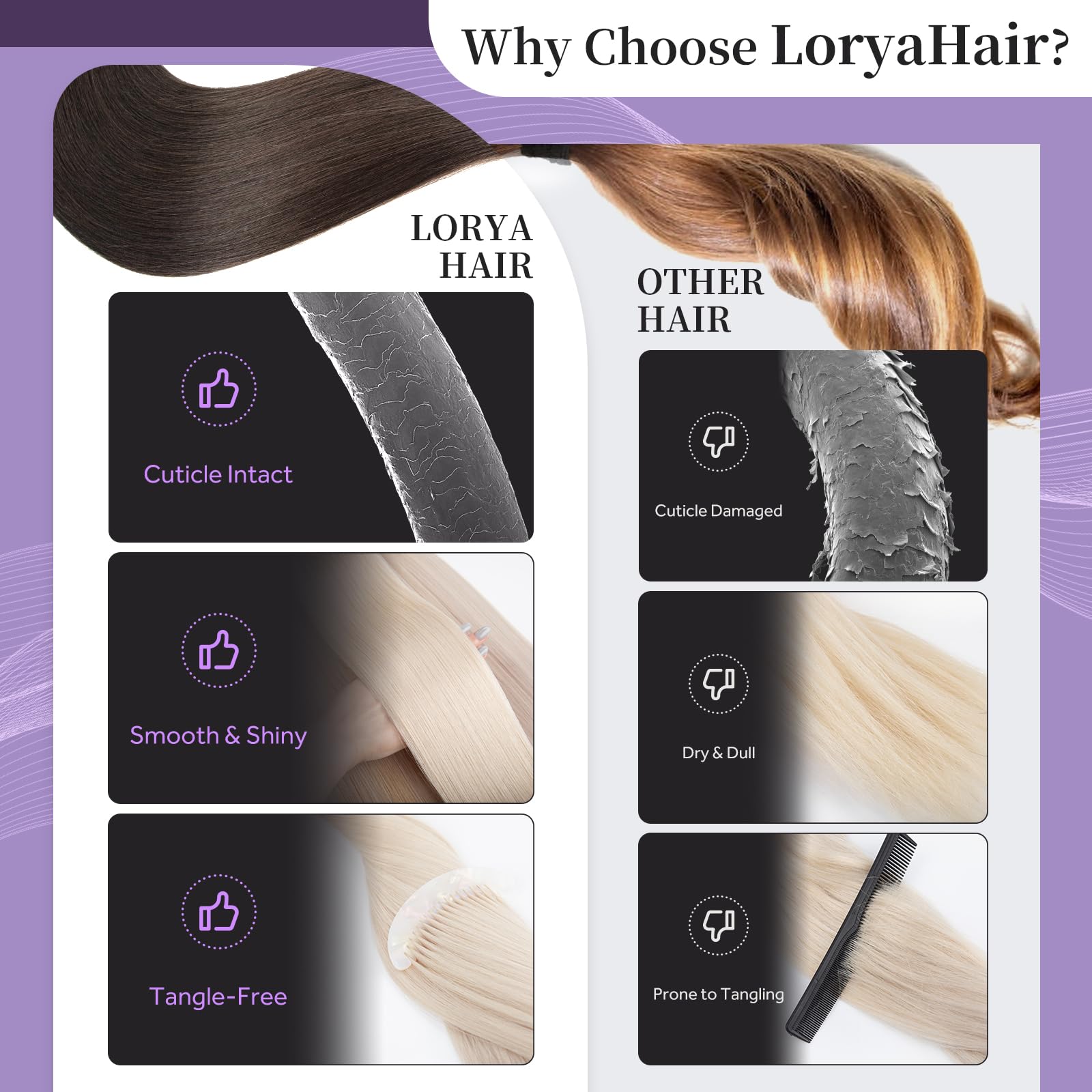 Remy Echthaar Clip in Extensions, Schwarz Menschenhaar #1B 55cm | 120g 7Pcs, Natürliches Schwarz Haar inkl. Klipps, für Volumen & Länge