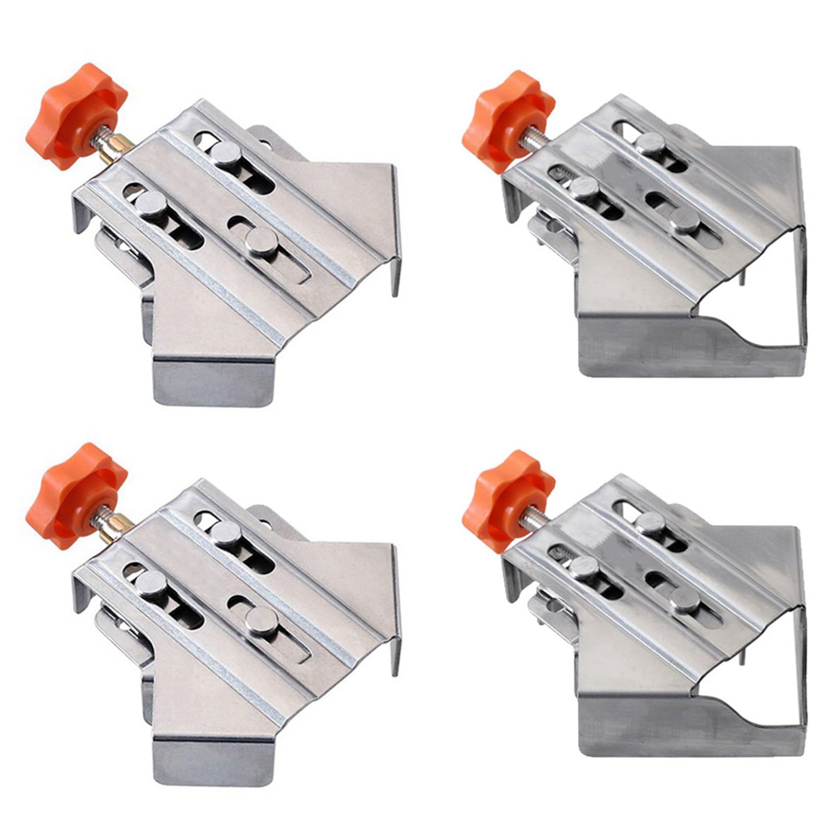 Ctrlzs 4Pcs 90 Degree Right Angle Clamp Corner Clamp Positioning Right Angle Clamps Panel Holder For Woodworking Carpenter Tool