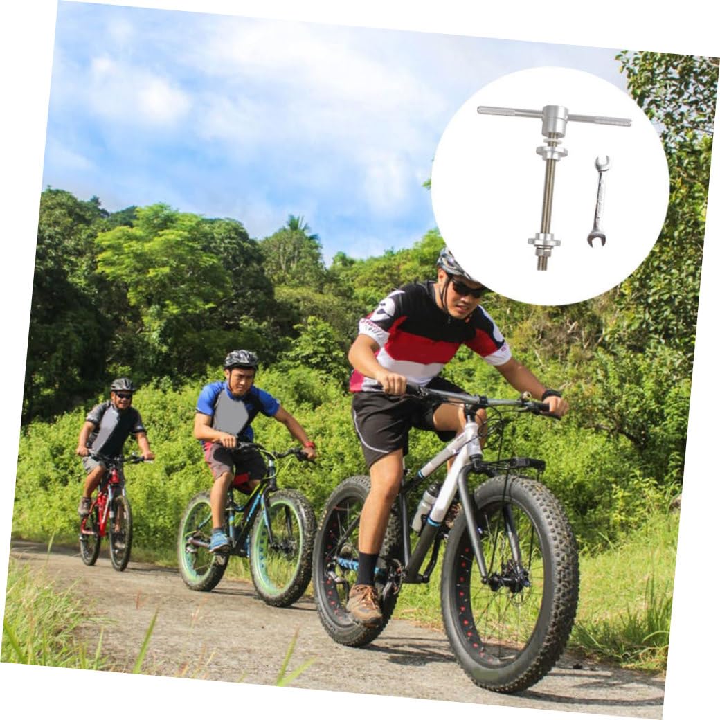 UPKOCH Herramienta De Instalación del Pedalier para Bicicletas Prensa De Pedalier y Herramientas para Bicicletas para Prensa De Rodamientos