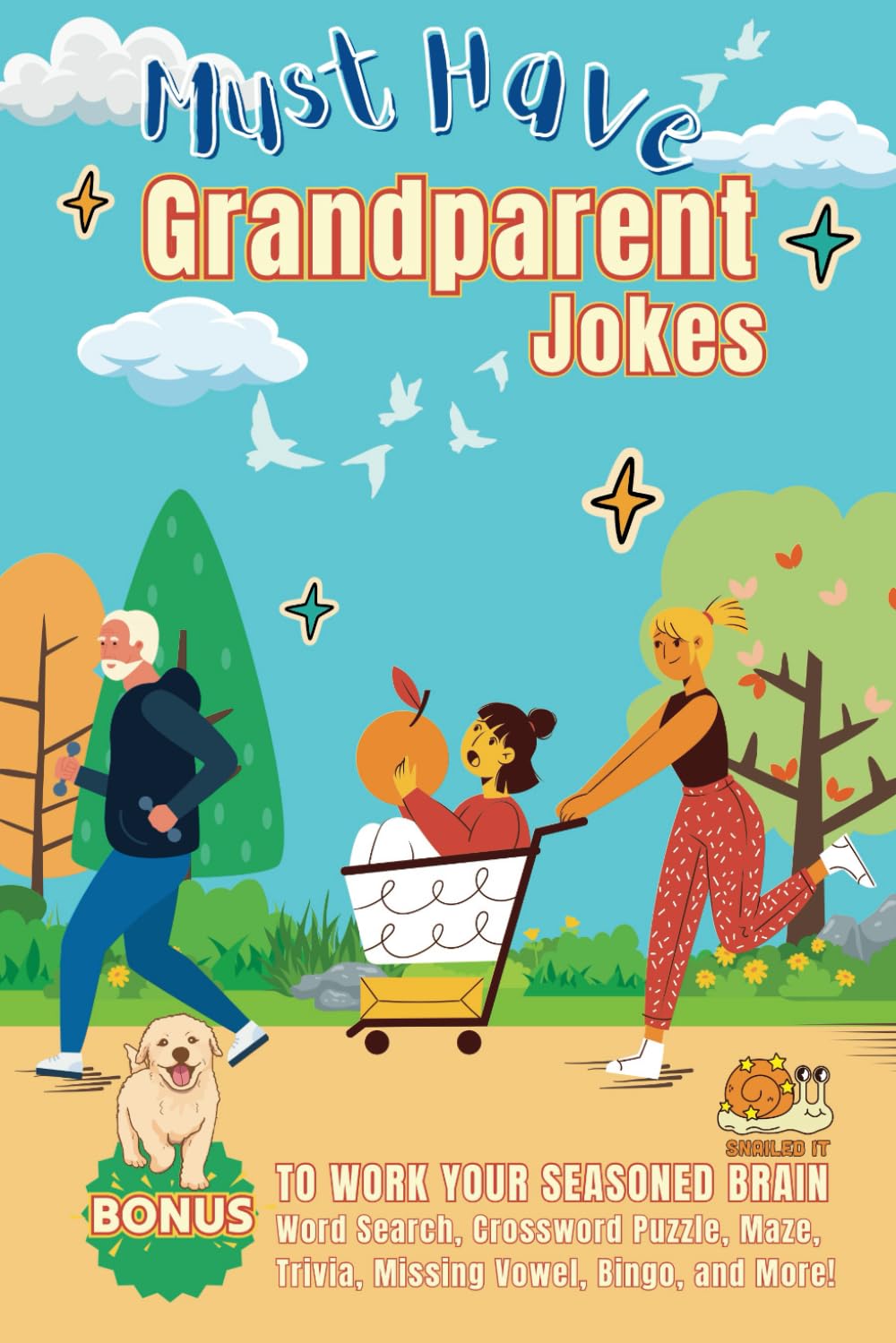 Must Have Grandparent Jokes to Work Your Seasoned Brain: Vibrant Color ...