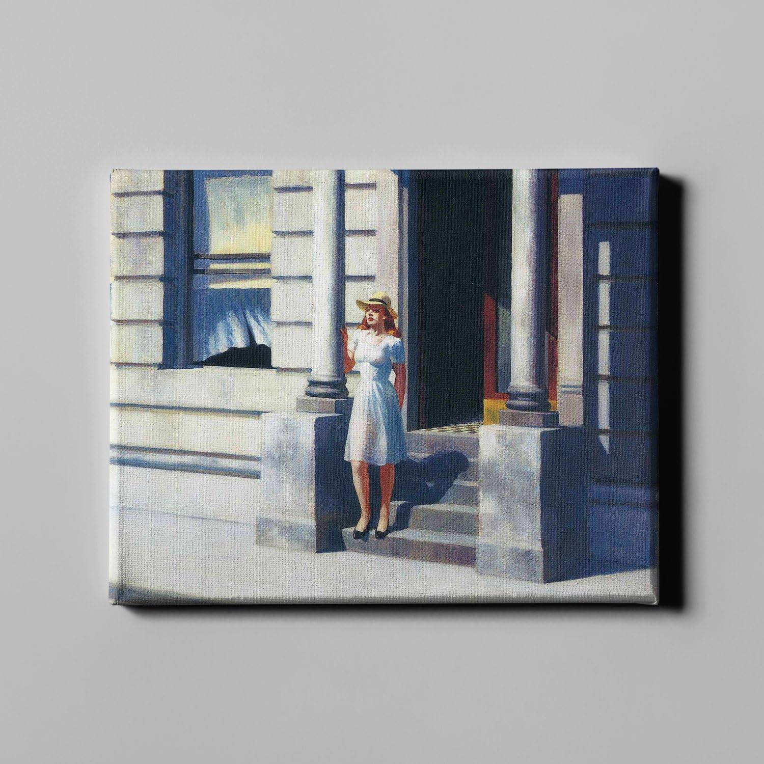 Toile Edward Hopper Summertime tableau grand format Spiffing Prints