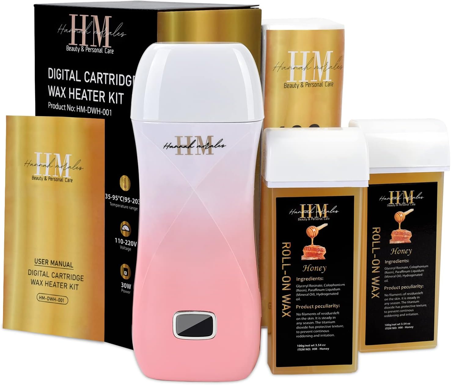 Authentic Brazilian Wax by Andreia Roll on Soft Wax for