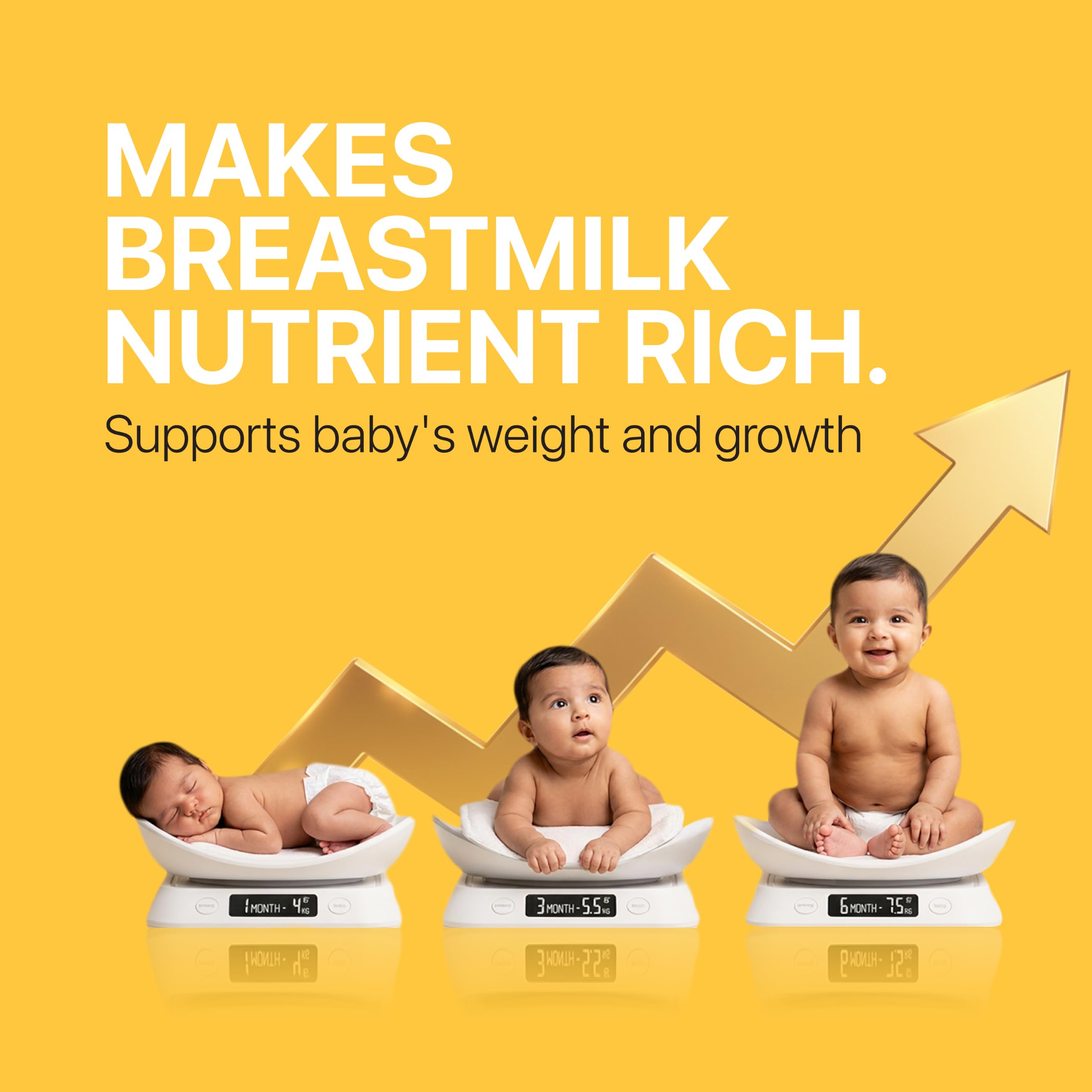 LactoGold™ Lactation Granules | Not Just More But Better BreastMilk | 4X Shatavari, Moringa, Curcumin & Piperine | 300g | — Amazon image 3