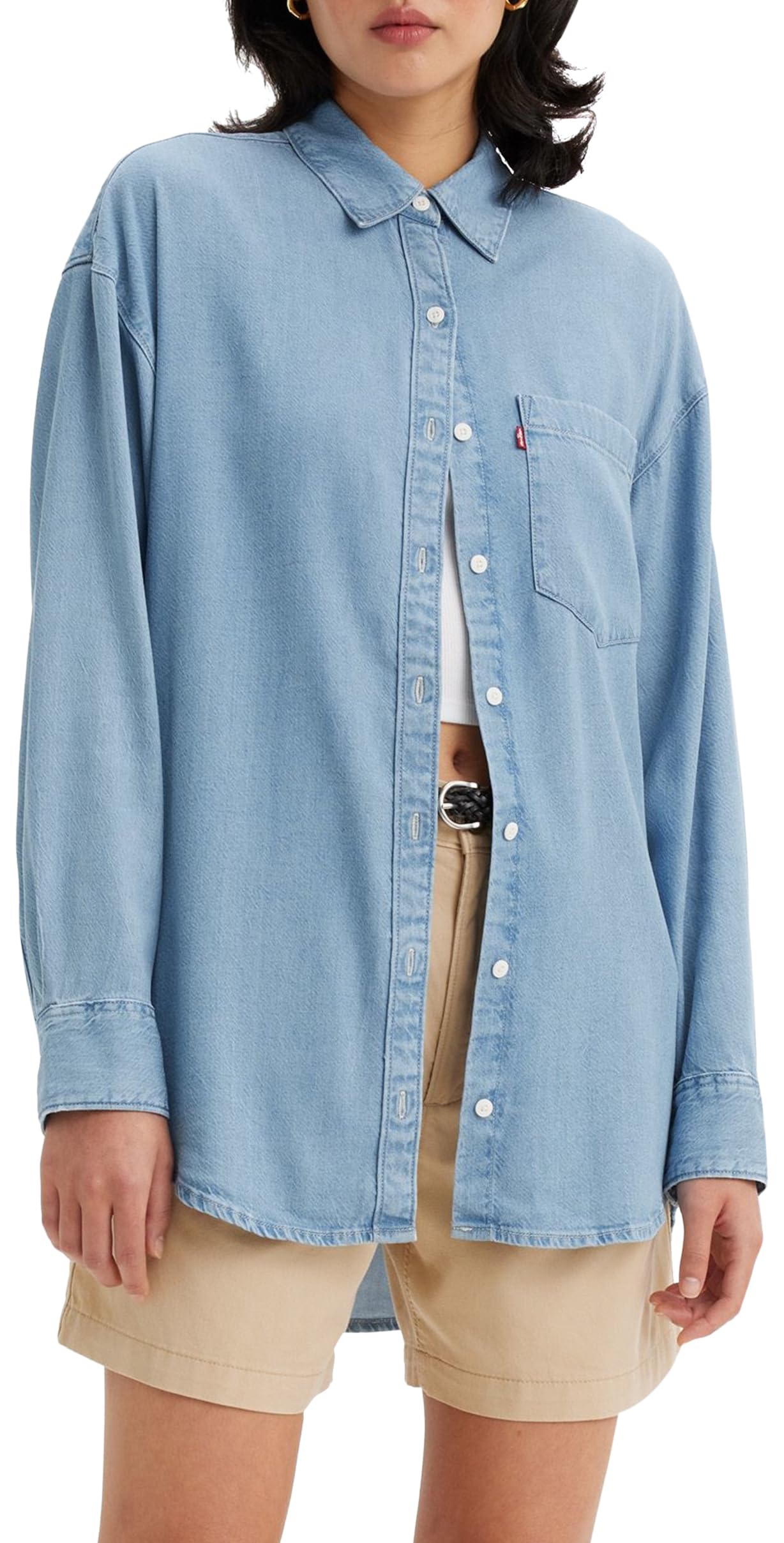 Levi's NOLA Oversized Camicia Donna (Pacco da 1)