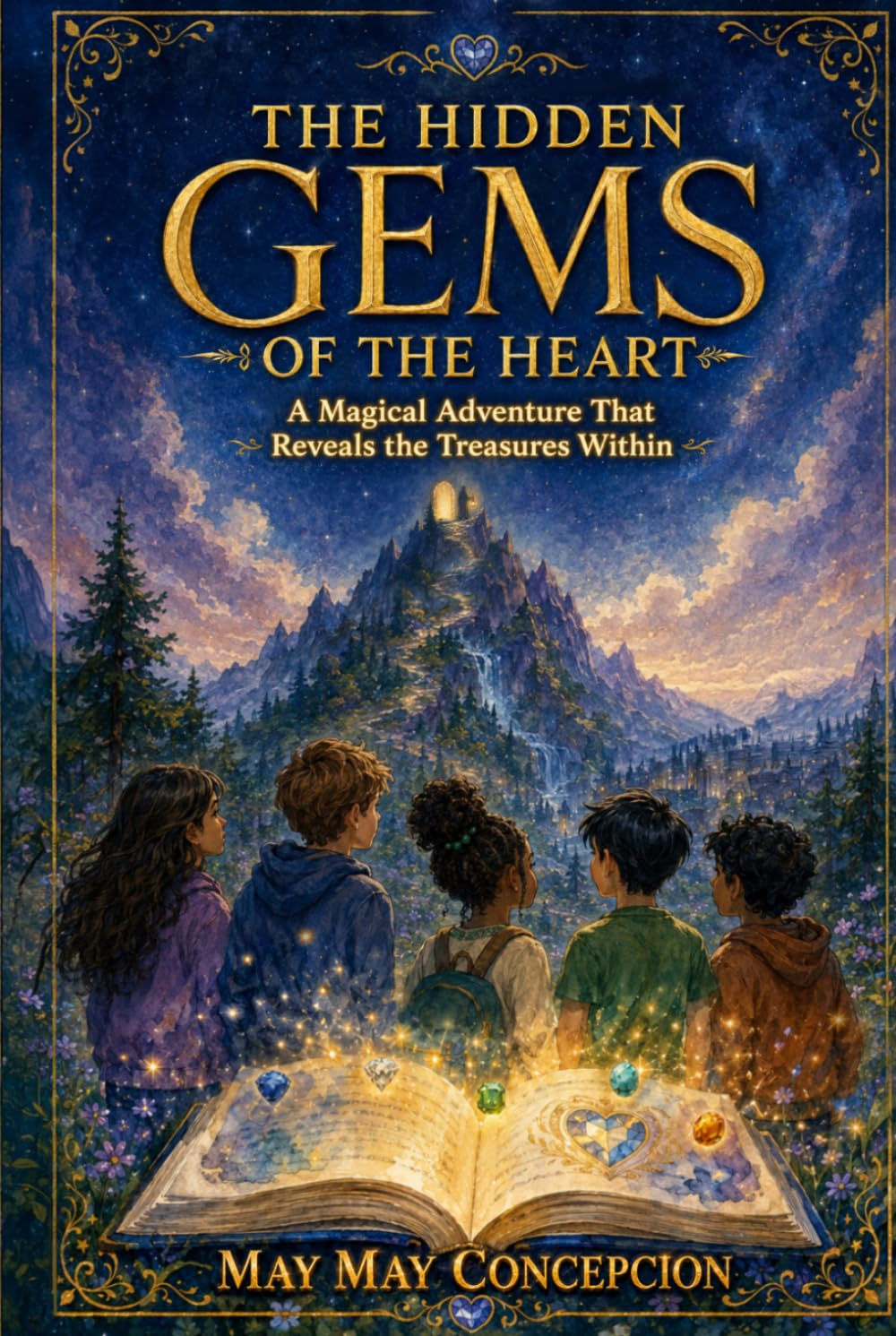 The Hidden Gems of the Heart: Fantasy Adventure Stories for Kids Ages 8–13 to Discover the Power of Virtue, Character, Kindness, Honesty, Respect, Generosity, and Patience (The Hidden Gems Series)