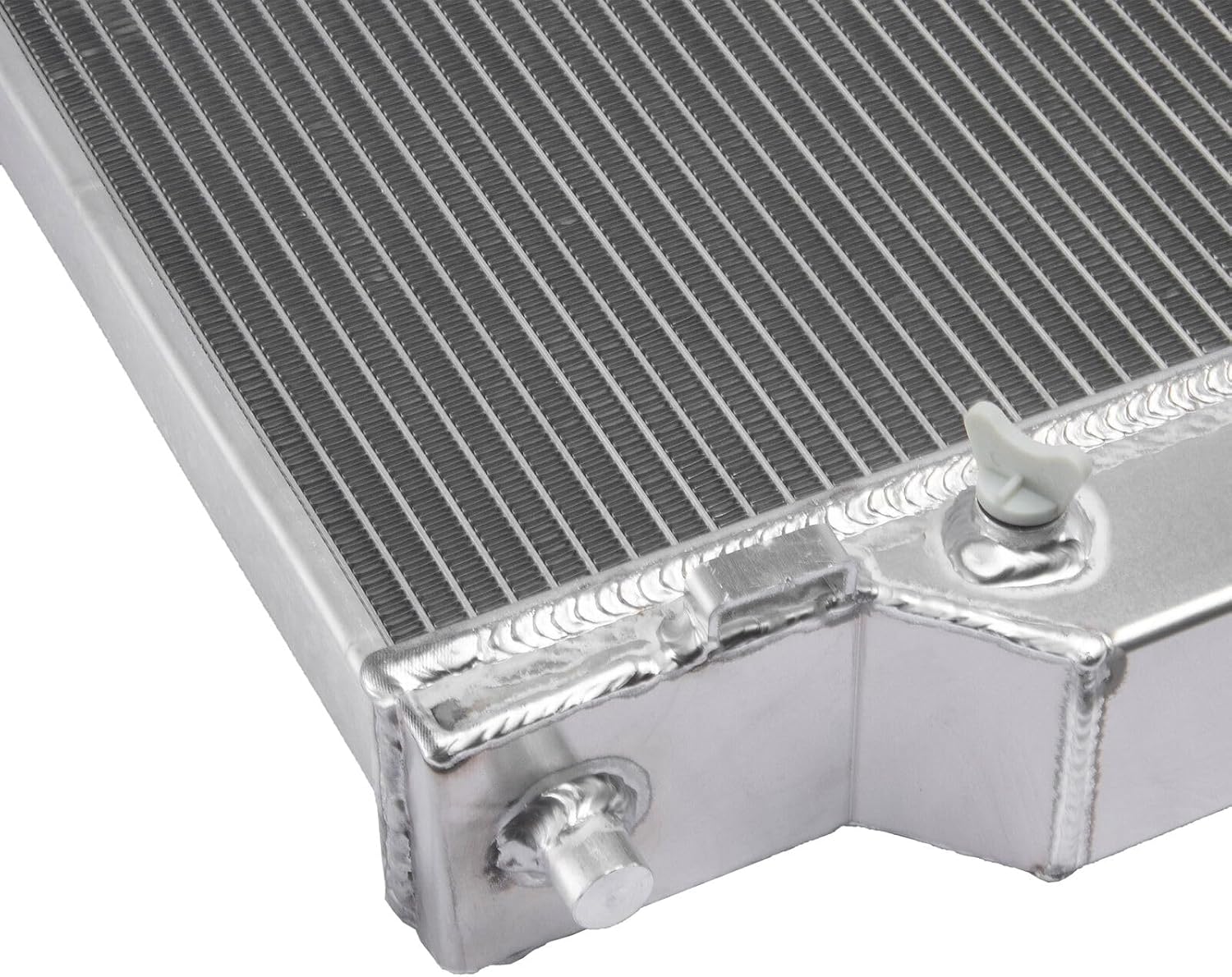 7C2Z8005B Aluminum Radiator 2 Row Replacement for Ford E150 E250 Econoline 4.2L 4.6L GAS ASI 1997-2014 9C2Z8005A F7UH8005RE