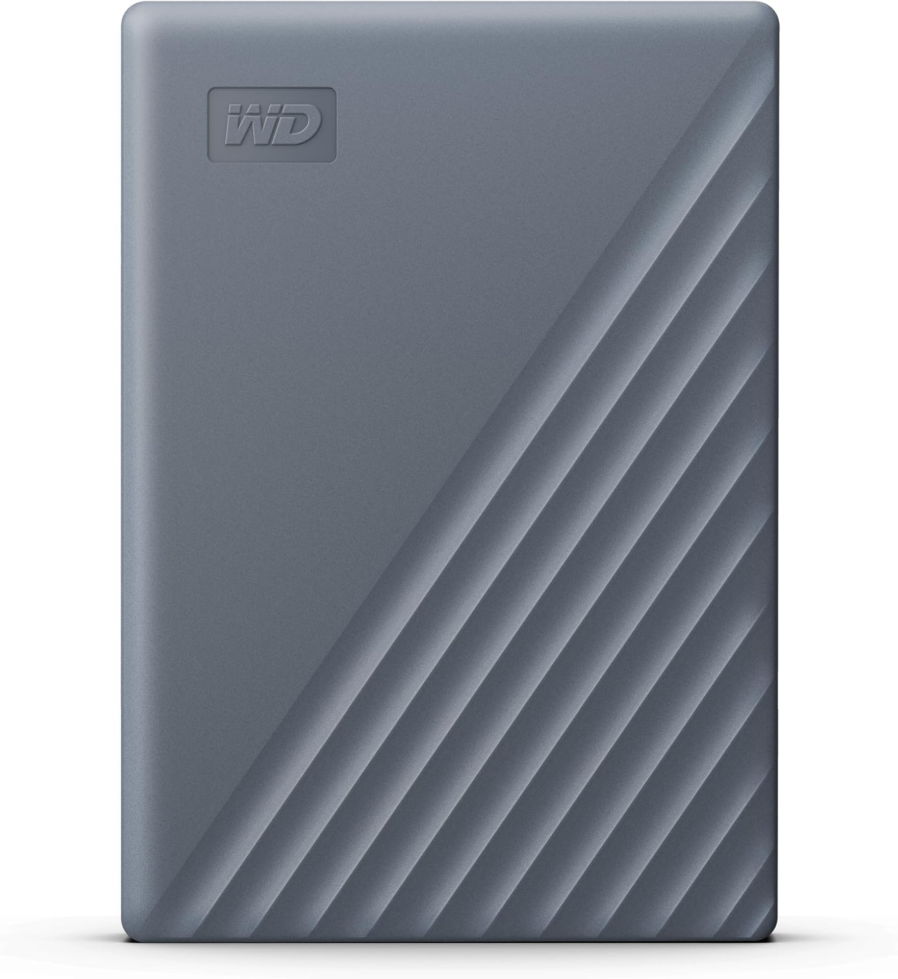 WD 4TB My Passport Works with USB-C, portable external hard drive, USB 3.2 Gen 1, software for device management, backup, password protection, Works with PC, Mac, Chromebook, Gaming Consoles, Grey