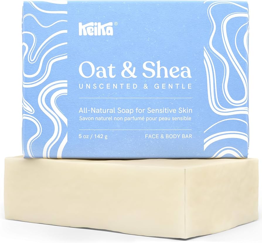Amazon.com : Keika Baby Soap Bar Oat & Shea Unscented for Eczema