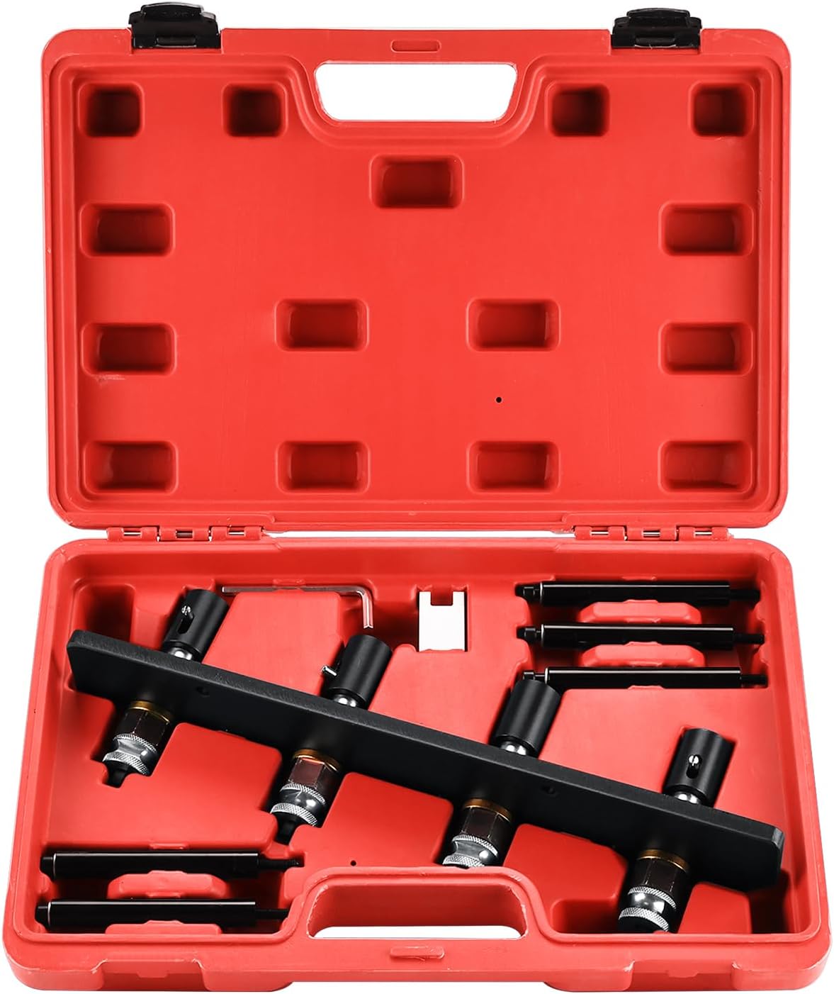 8MIELAKE Fuel Injector Removal Install Tool Kit for BMW B36 B38 B48 B58 A12 A15 Engines, Heavy Duty Steel BMW Injector Puller Tool Replaces OEM 2358417 2358022