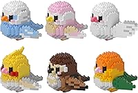 Vista 9 de Bloque de construcción modelo de dinosaurio micro mini bloques de dinosaurio kit de construcción regalos para niños y adultos (velociraptor)