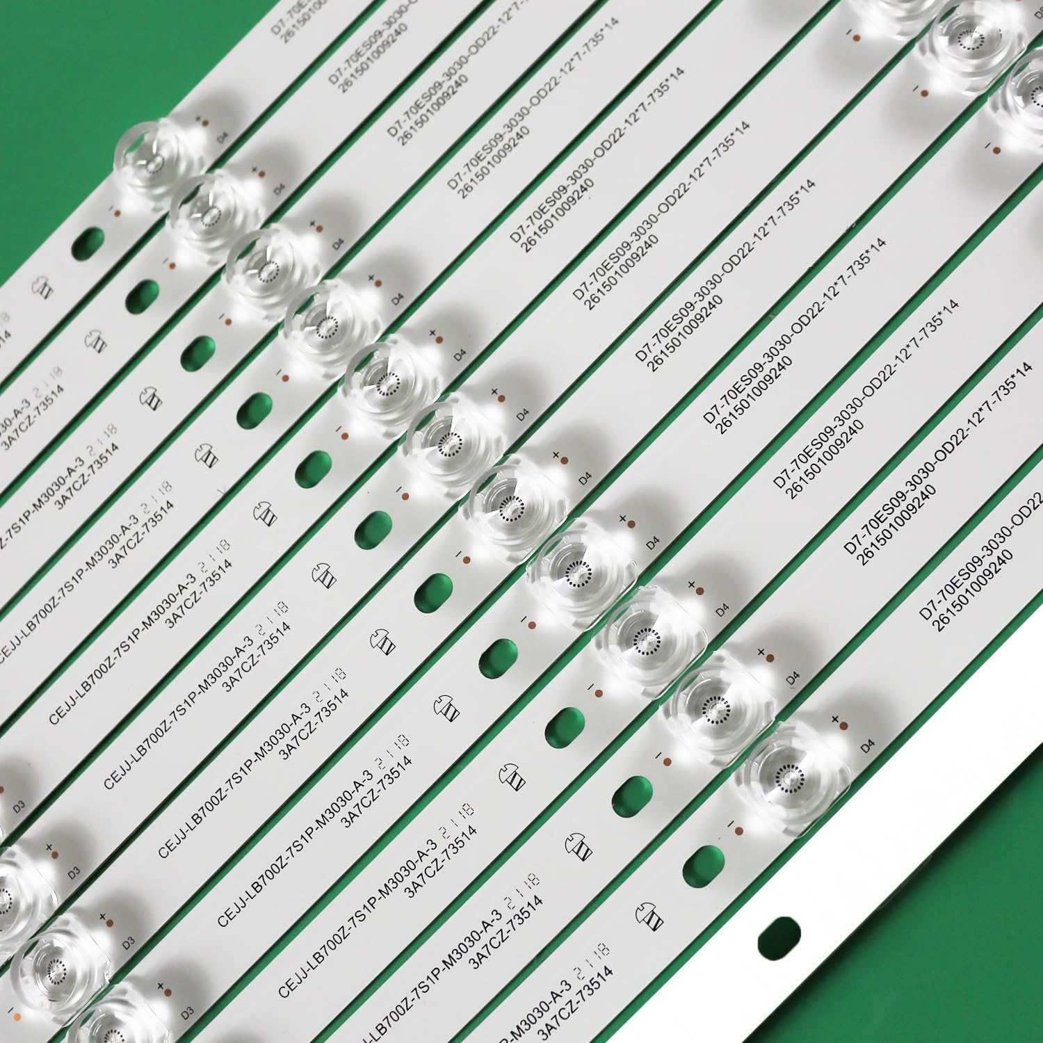 Rétro-éclairage LED pour téléviseur, 12 pièces, 996592001044, 70PUS6504/12, 70PUS6724/12, 70PUS7855/12, 70PUS6504, 70PUS6724, 70PUS7855, 70PUS7505/12, 70PUS7805/12