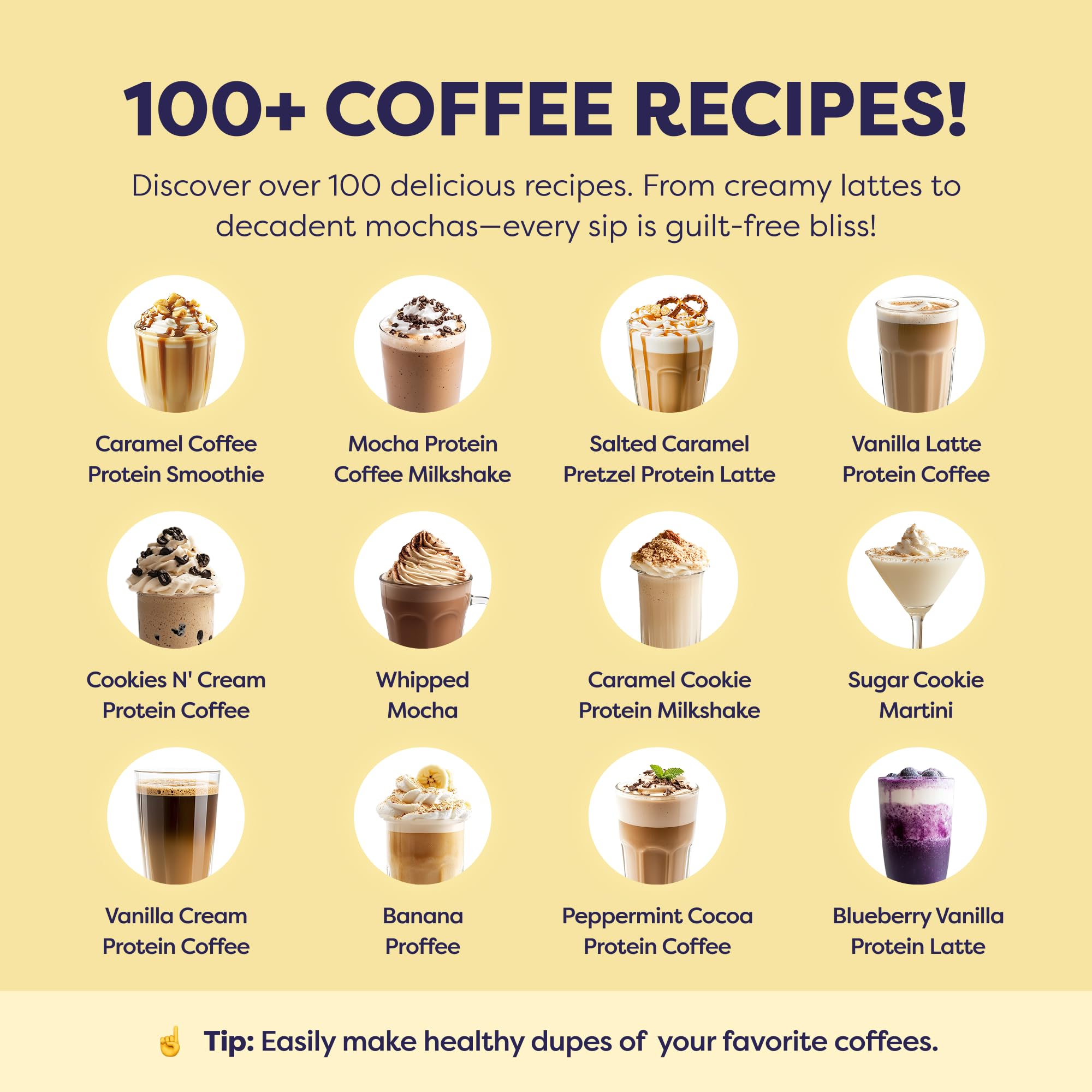 Original Protein Iced Coffee - Premium Whey Protein Instant Iced Coffees - 100 Natural Cold Brew - Zero — view 8