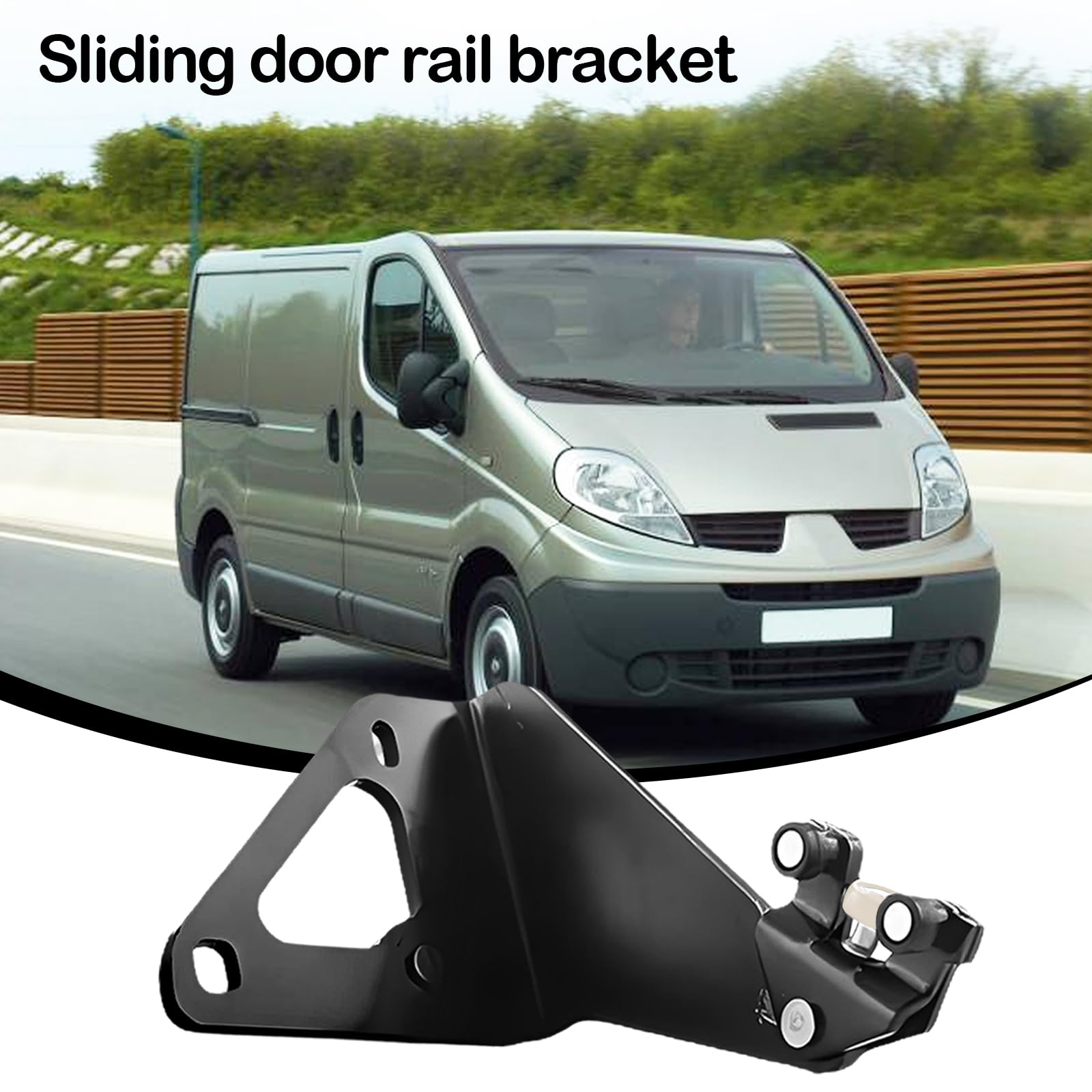 Kit Roulette Porte Latérale Droite pour Trafic 2 2000-2014, pour Primastar Opel Vivaro Kit de Guidage à Roulettes pour Porte Coulissante Droite OEM 4409245, 7700312012, 9116570, 777645238