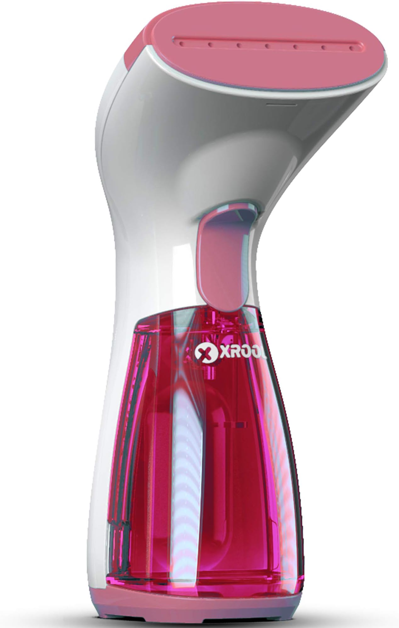 XROOL Steamer for Clothes Mini - Portable, Handheld Garment Steamer for Travel and Home - No Spitting, Compact, Steam Iron Wrinkle Remover for Clothing, Any Fabric Dress, Long Cord Hand Held