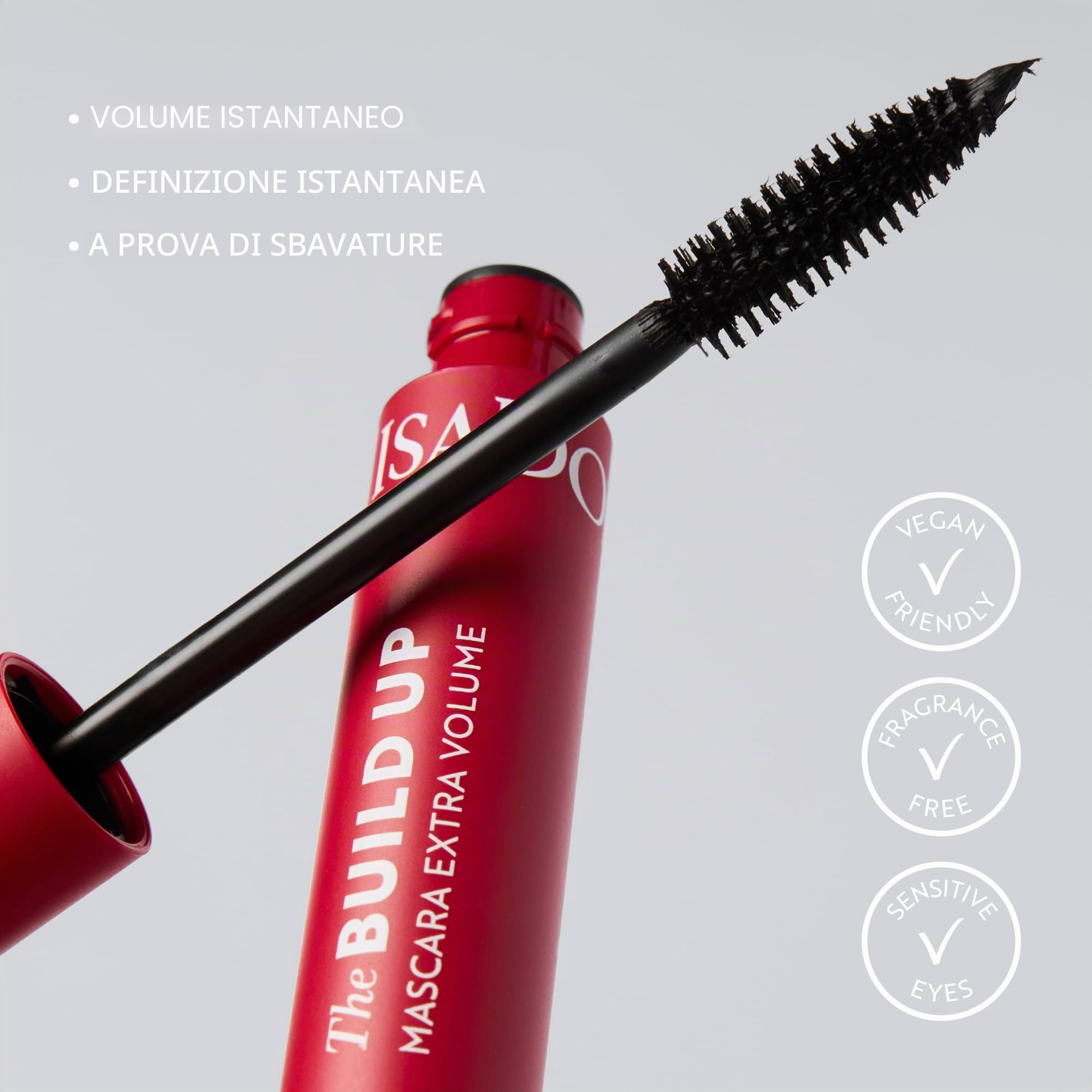 IsaDora The Build Up Mascara Extra Volume (Dark Brown 02, 10 ml)