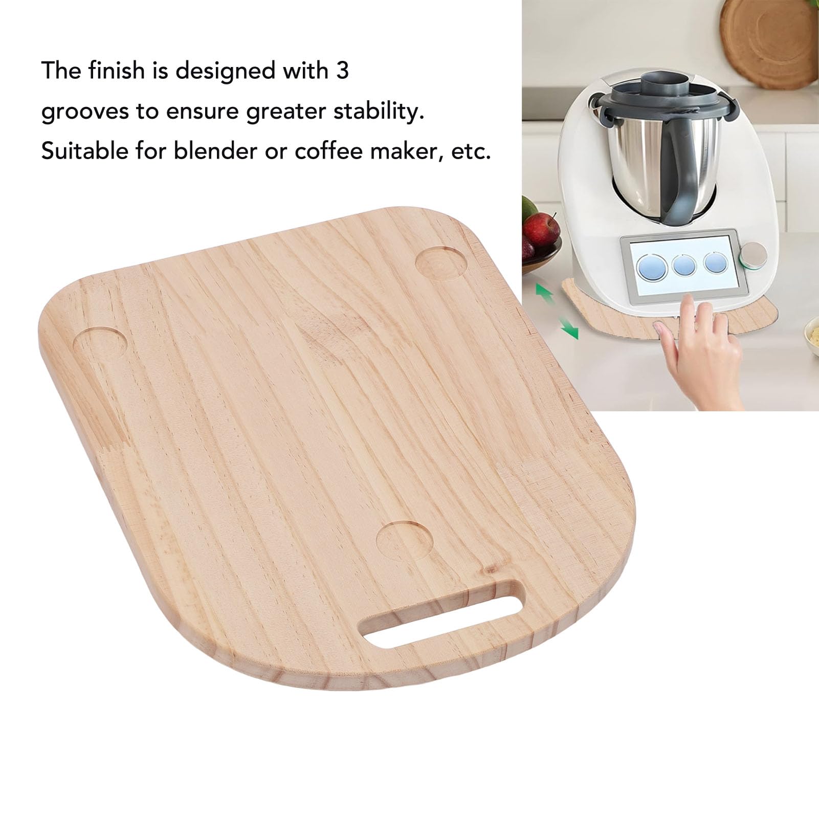 Deslizador de Bandeja para Electrodomésticos de Cocina, Bandeja Deslizante de Encimera con Rodadura