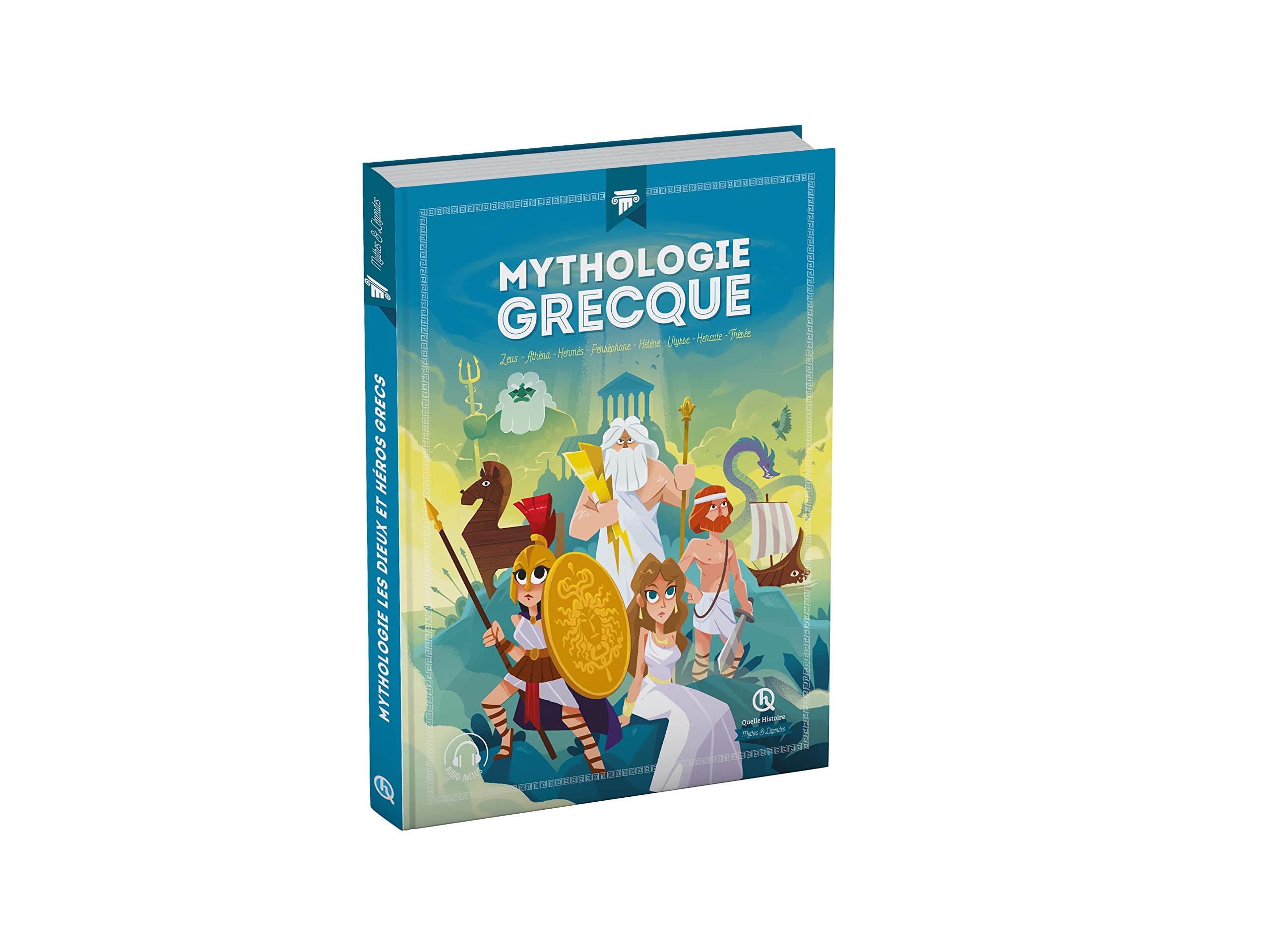 Mythologie grecque: Zeus, Athéna, Hermès, Perséphone, Hélène, Ulysse, Hercule, Thésée