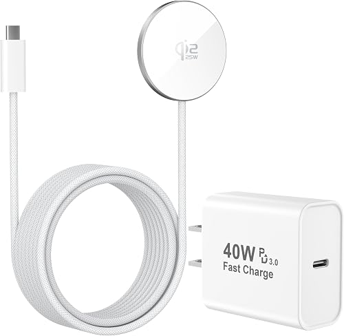 esbeecables 25W Qi2.2 MFi Certified Magnetic Wireless Charger