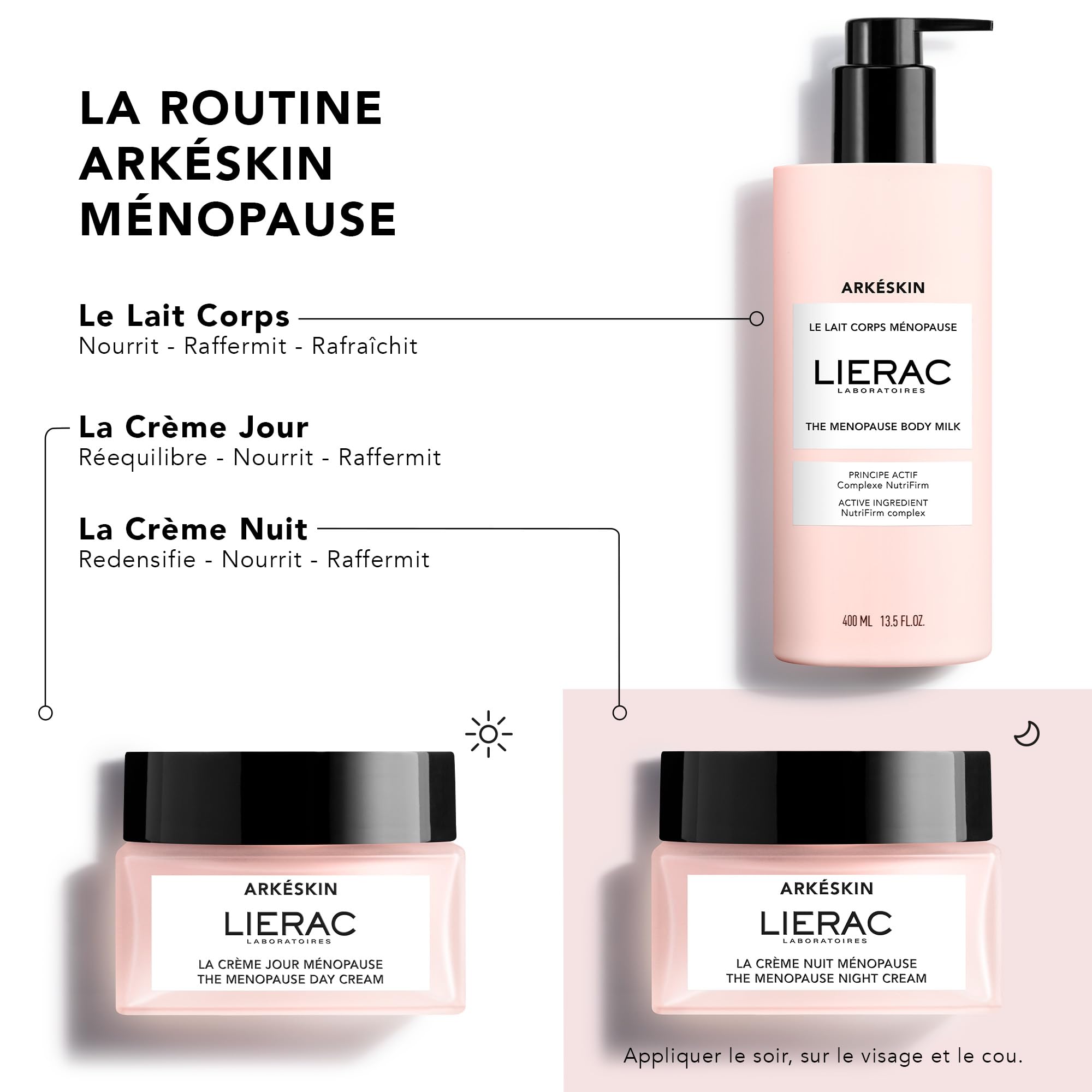 LIERAC Arkeskin The Menopause Night Cream Refill 50 ml, 50 ml (Pack of 1) - Image 4