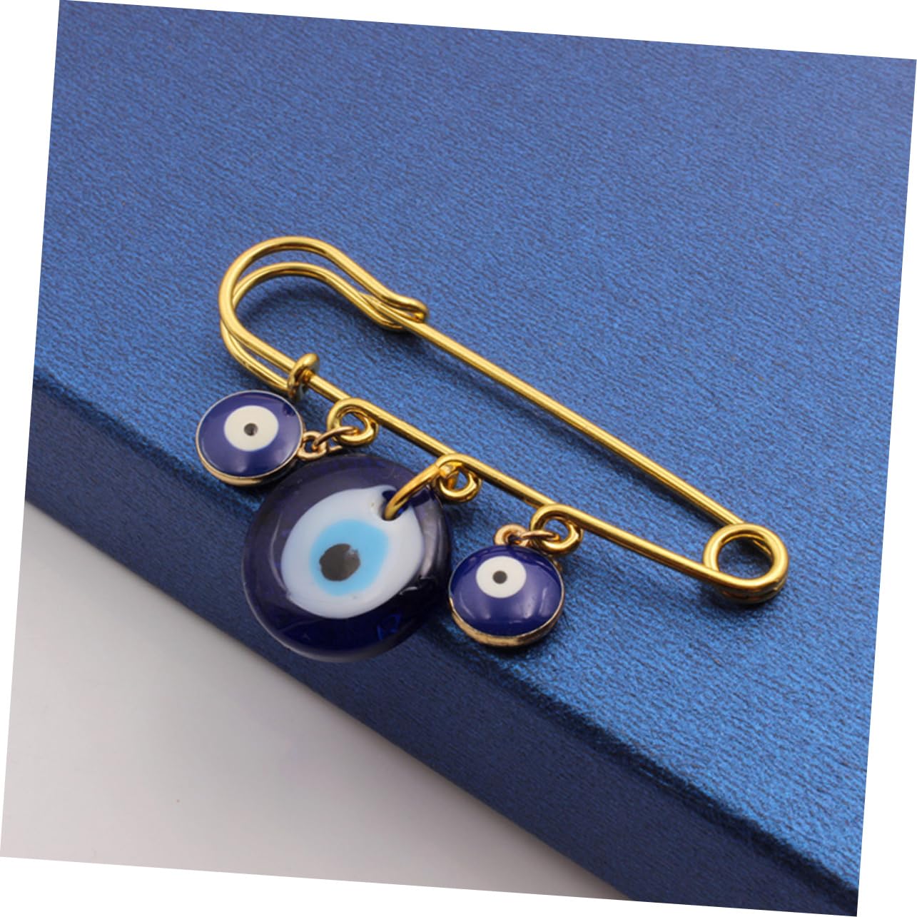 Tofficu 15pezzi Spilla Brooch Con Pendenti Occhio Spilla Decorativa Per Donna Accessorio Moda Unico Per Abbigliamento e Borse