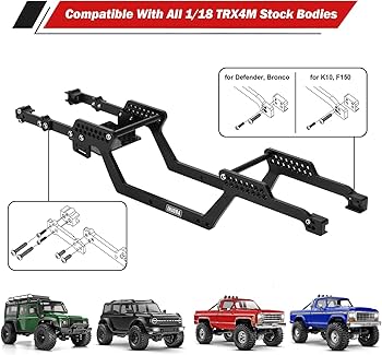 Amazon.com: INJORA 45g LCG Aluminum Universal Chassis Frame Kit