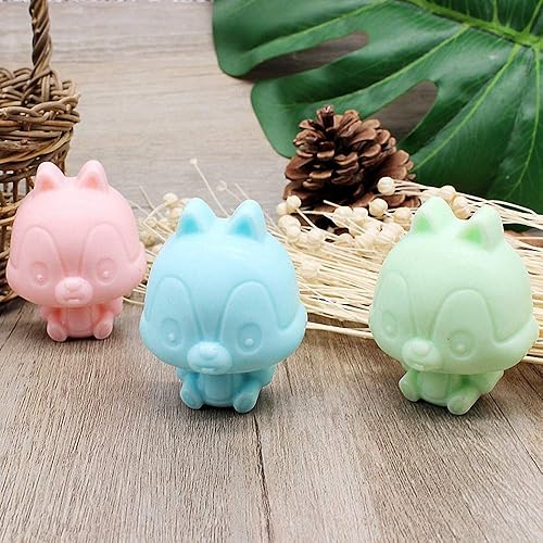 Miniatura 3 de 2 moldes lindos para pastel de ardilla, mini molde de silicona para hornear magdalenas, molde de chocolate para dulces, hecho a mano, jabón,