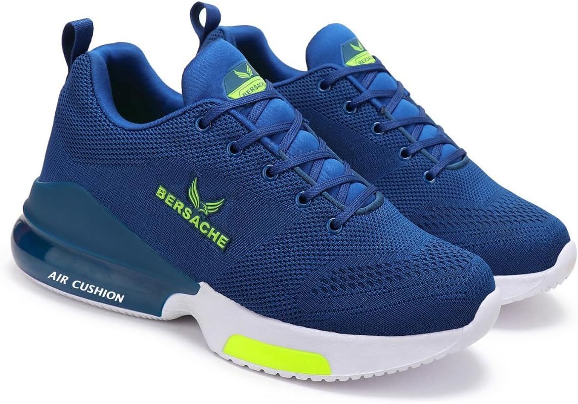 BERSACHELightweight Sports Shoes Sole | Comfortable Outdoor, Casual, Walking, Gym, Training, Trekking and Hiking Shoes for Men