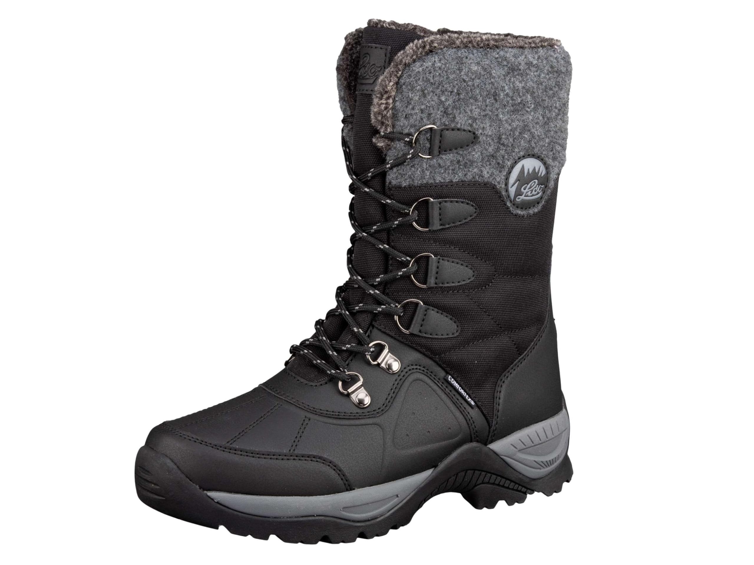 Lico Women's Silke Snow Boots Black Size: 7 UK