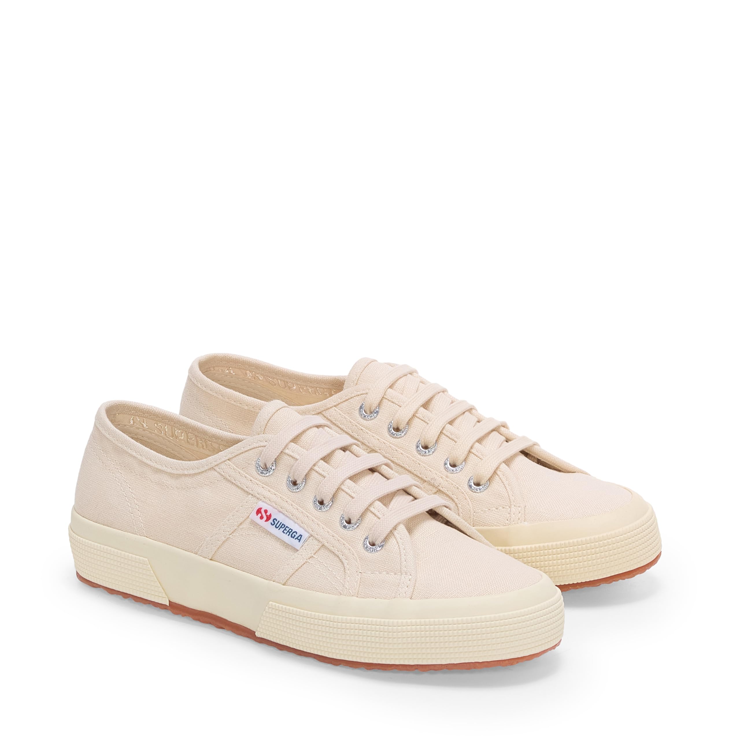 Superga 2750 Lino Scarpe Unisex, Classiche Scarpe Da Ginnastica Lacciate, Tomaia In Lino Traspirante, Soletta Imbottita