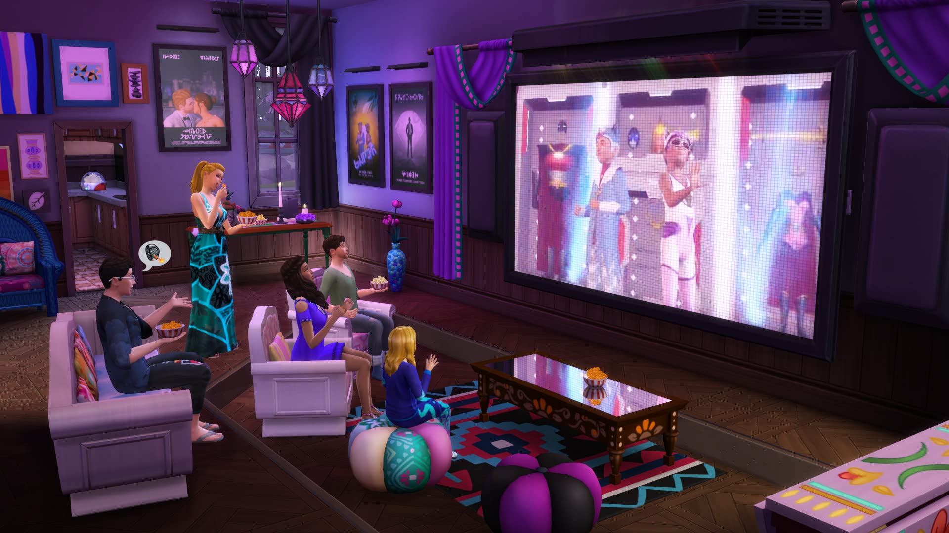 Die Sims 4 Bundle - Zeit für Freunde, Wellness Tag, Movie Hangout Accessoires DLC | PC Download - Origin Code