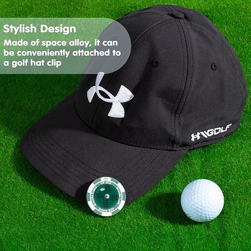 Miniatura 44 de SlopeMaster ProGreen Reader - Marcador de pelota de golf con ayuda de lectura verde de alta precisión, accesorios de golf para hombres y mujeres