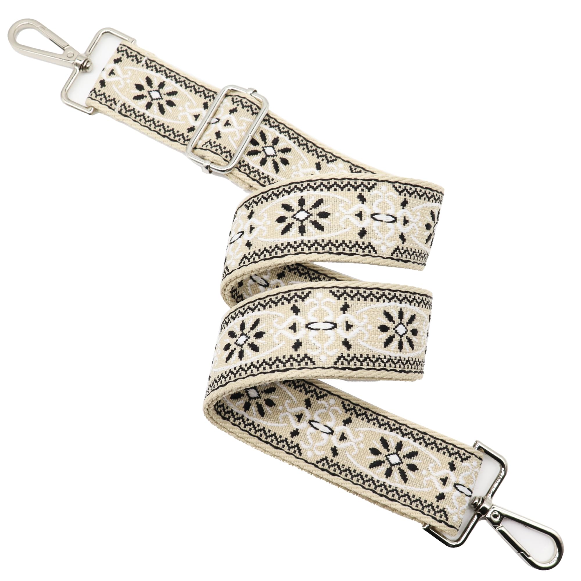 LEMEDE Purse Strap Replacement Crossbody Wide Shoulder Strap Adjustable Canvas Straps Handbag Strap Replacement Belts