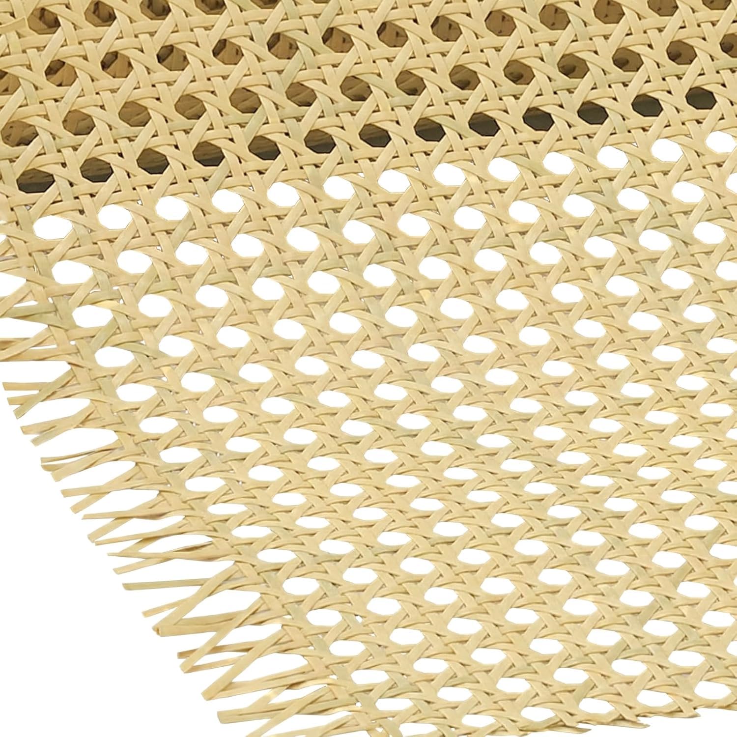 Wiener Geflecht,40x200CM Schimmelfest Rattan Geflecht Meterware,DIY Möbeldekoration Handgemachtes PE Kunststoff Flechtmatten für DIY Rattan Möbel