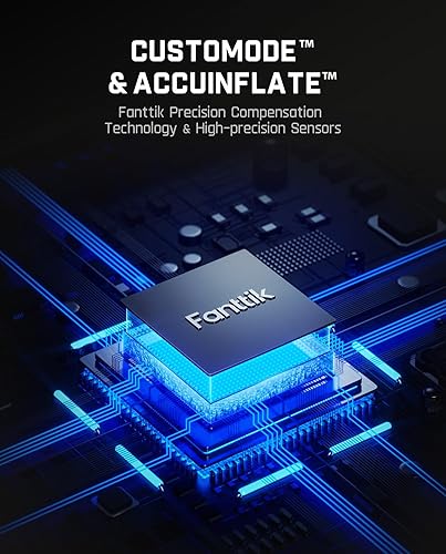 Miniatura 7 de Fanttik Inflador de neumáticos X9 ultra portátil para camioneta, RV  Bomba de aire 3 en 1, estación de energía, linterna  Inflador 6 veces más