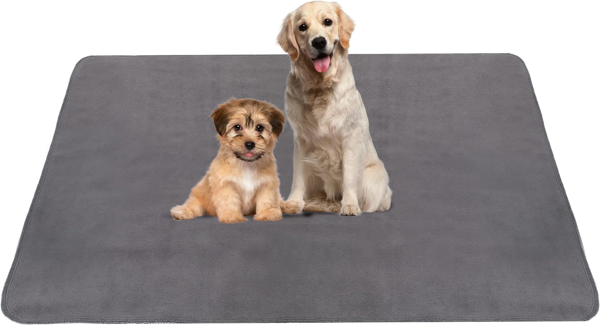 MatLeya Washable Pee Pads Waterproof Mats for Dogs, Ultra