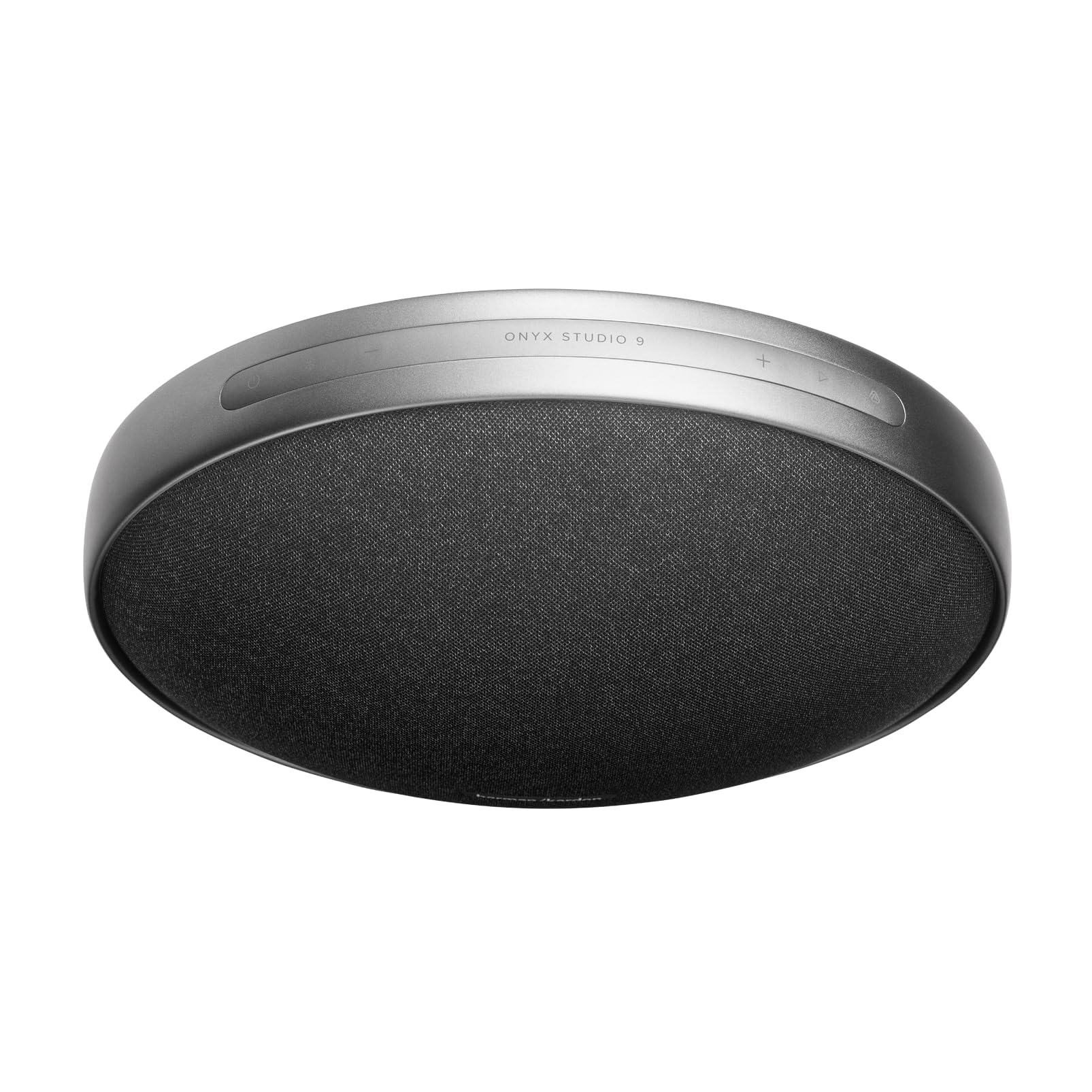 Harman Kardon Onyx Studio 9, Enceinte Portable Bluetooth, Noir | Connexion Multi-enceintes Auracast, Auto-réglage Adaptatif, Port de Charge USB, 8 Heures d'autonomie