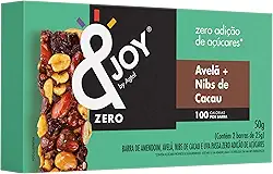 Enjoy Barra Zero Açúcar Avela E Nibs De Cacau 50G