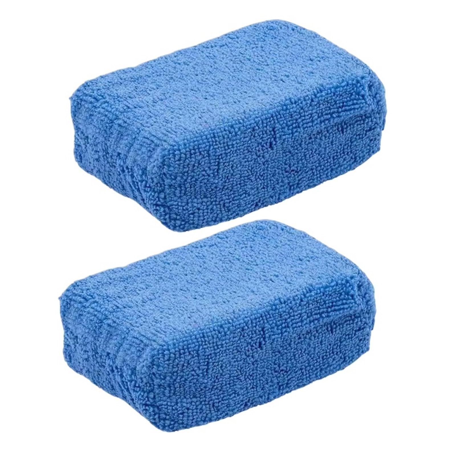 1/20pcs Car Wax Applicator Pads Microfibre Polishing Sponges Soft Auto Detailing Waxing Sponge Cleaning Foam Car Paint Care Pad(2pcs)