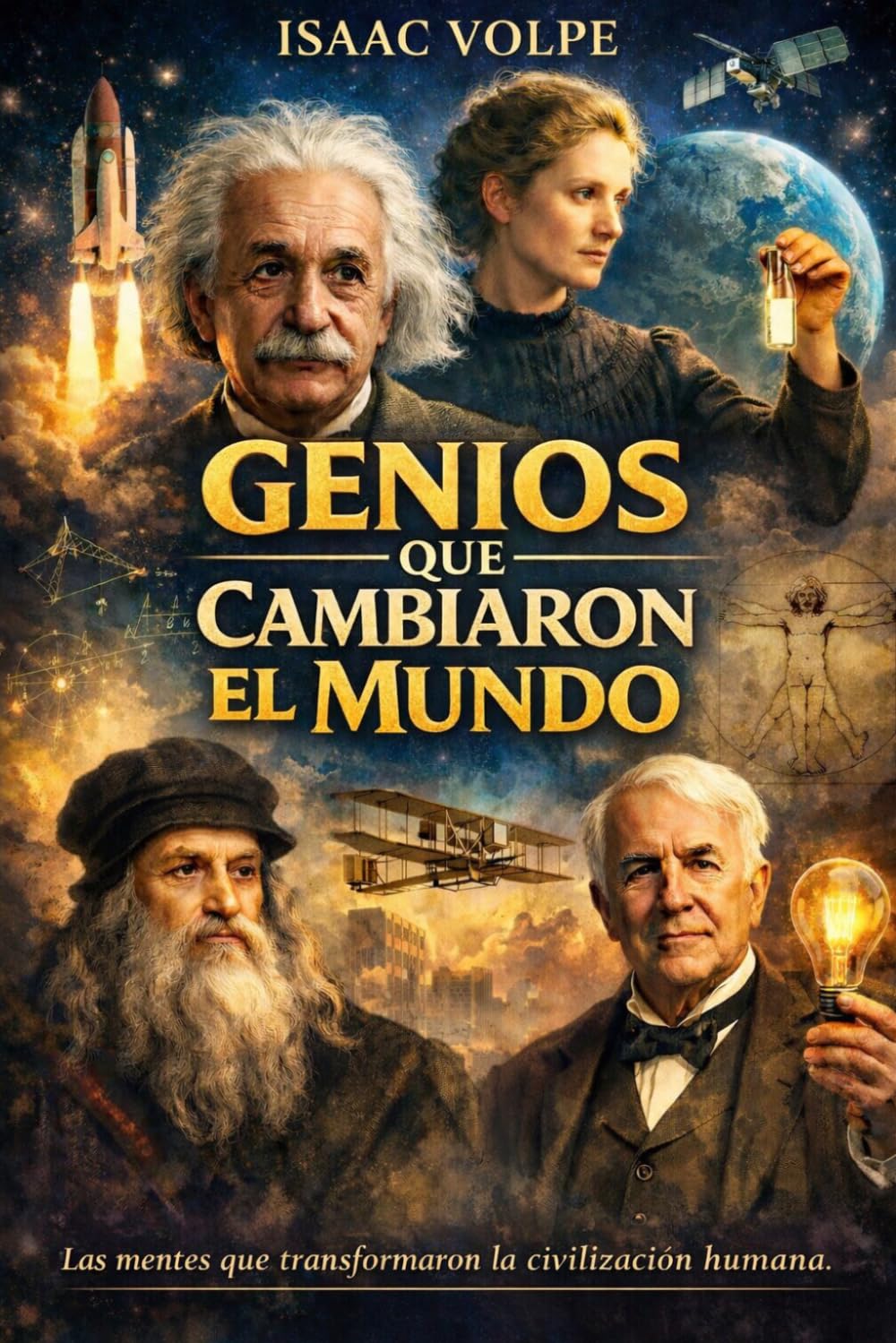 GENIOS QUE CAMBIARON EL MUNDO. Las mentes que transformaron la civilización humana: Pitágoras, Sócrates, Platón, Aristóteles, Copérnico, Galileo, Kepler, Newton, Darwin, Freud, Jung, Einstein, Turing.