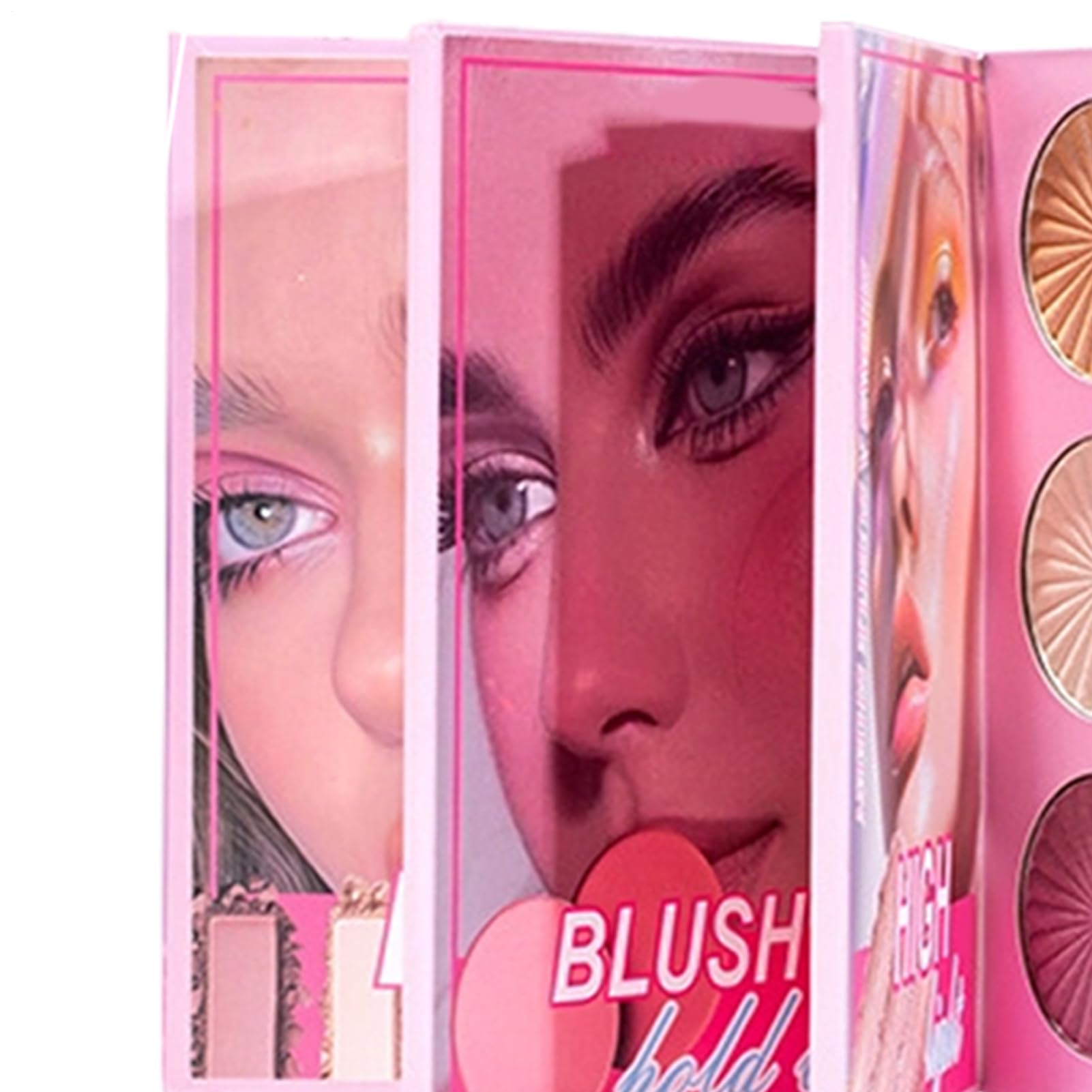 Palette Trucco Effetto Long-Lasting Impermeabile 43 Colori | Ombretti da Viaggio Completa per Matrimonio Festa Appuntamento Scatto Fotografico Natale Compleanno Viaggio Quotidiano